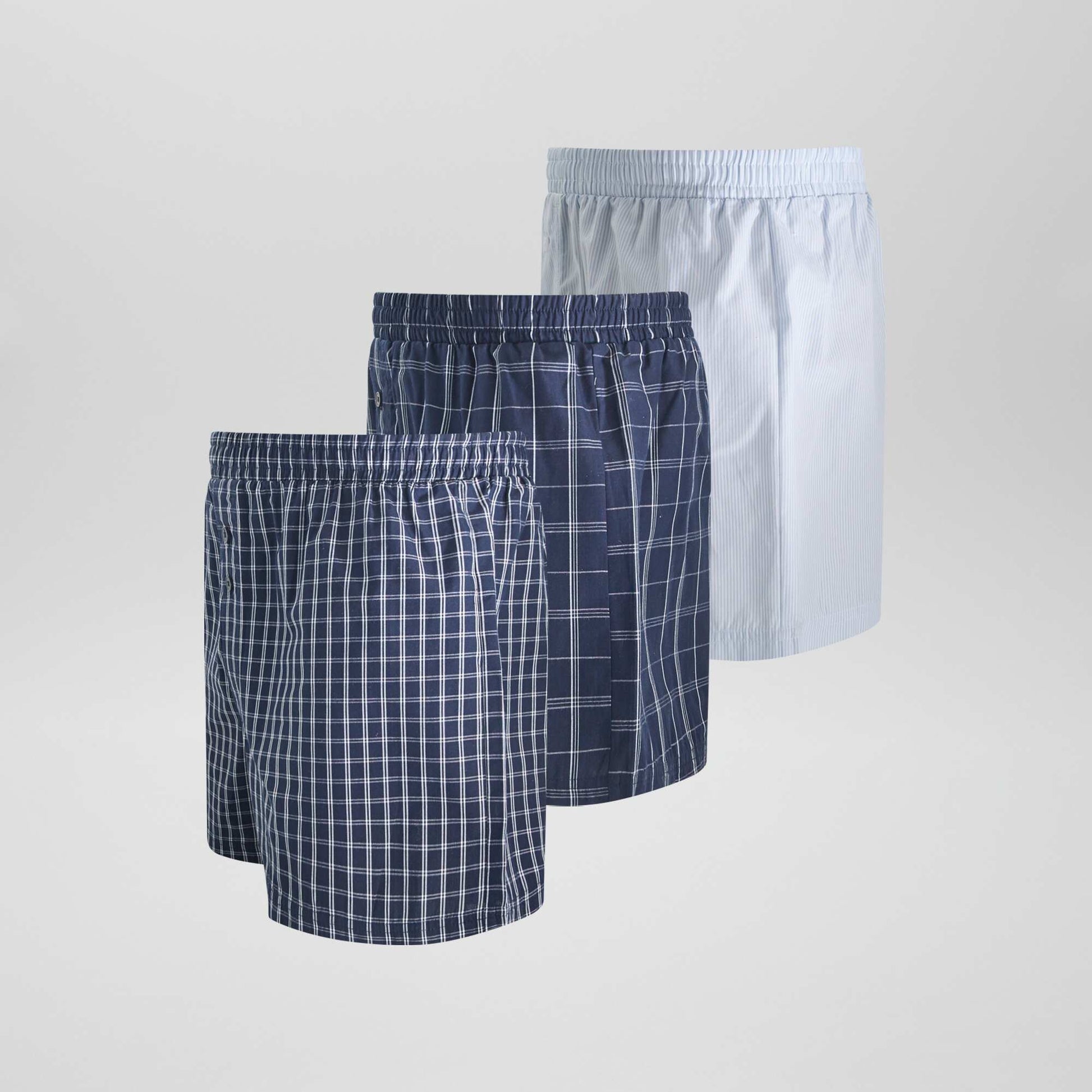3 caleçons BLEU