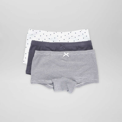 Lot de 3 shortys NOIR