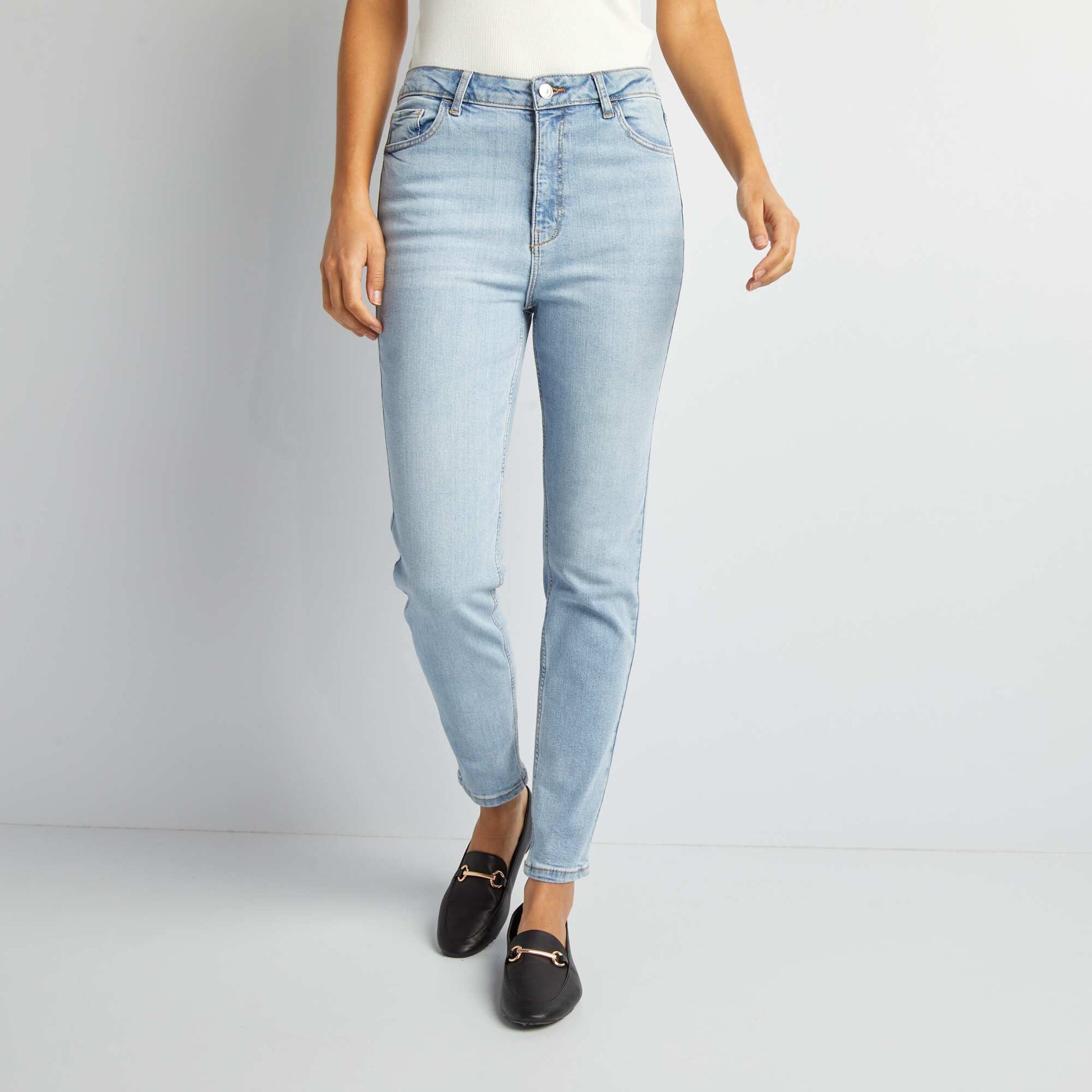 Pantalon slim en denim - L30 TRIPLE STONE