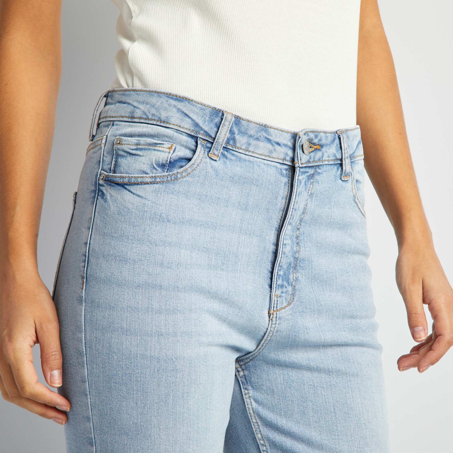 Pantalon slim en denim - L30 TRIPLE STONE