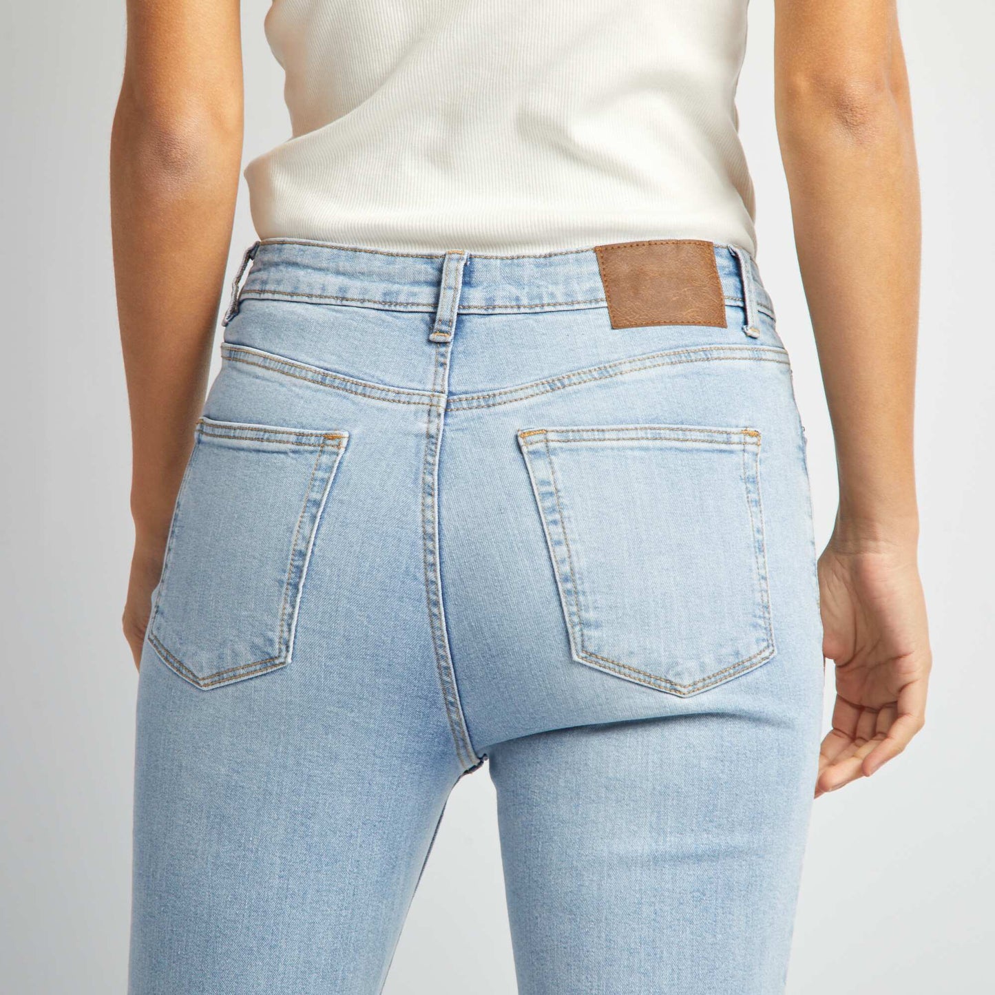 Pantalon slim en denim - L30 TRIPLE STONE