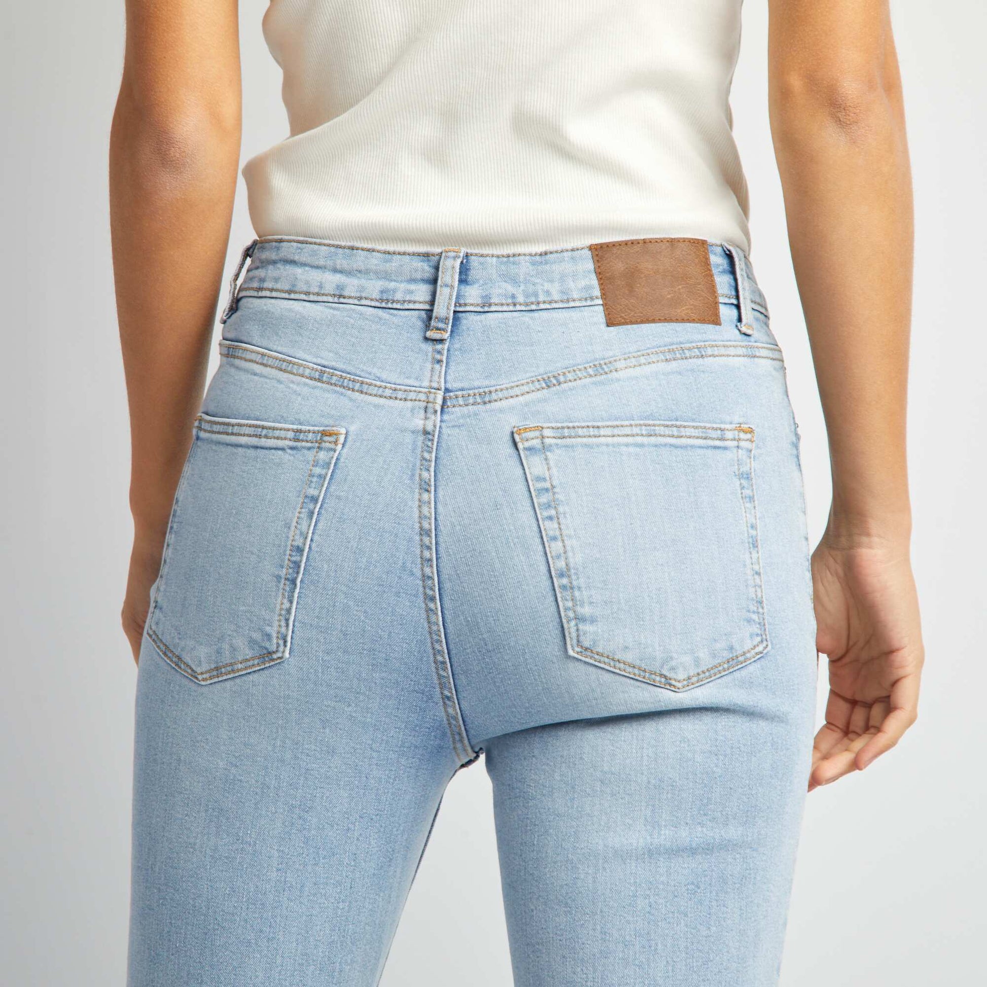 Pantalon slim en denim - L30 TRIPLE STONE