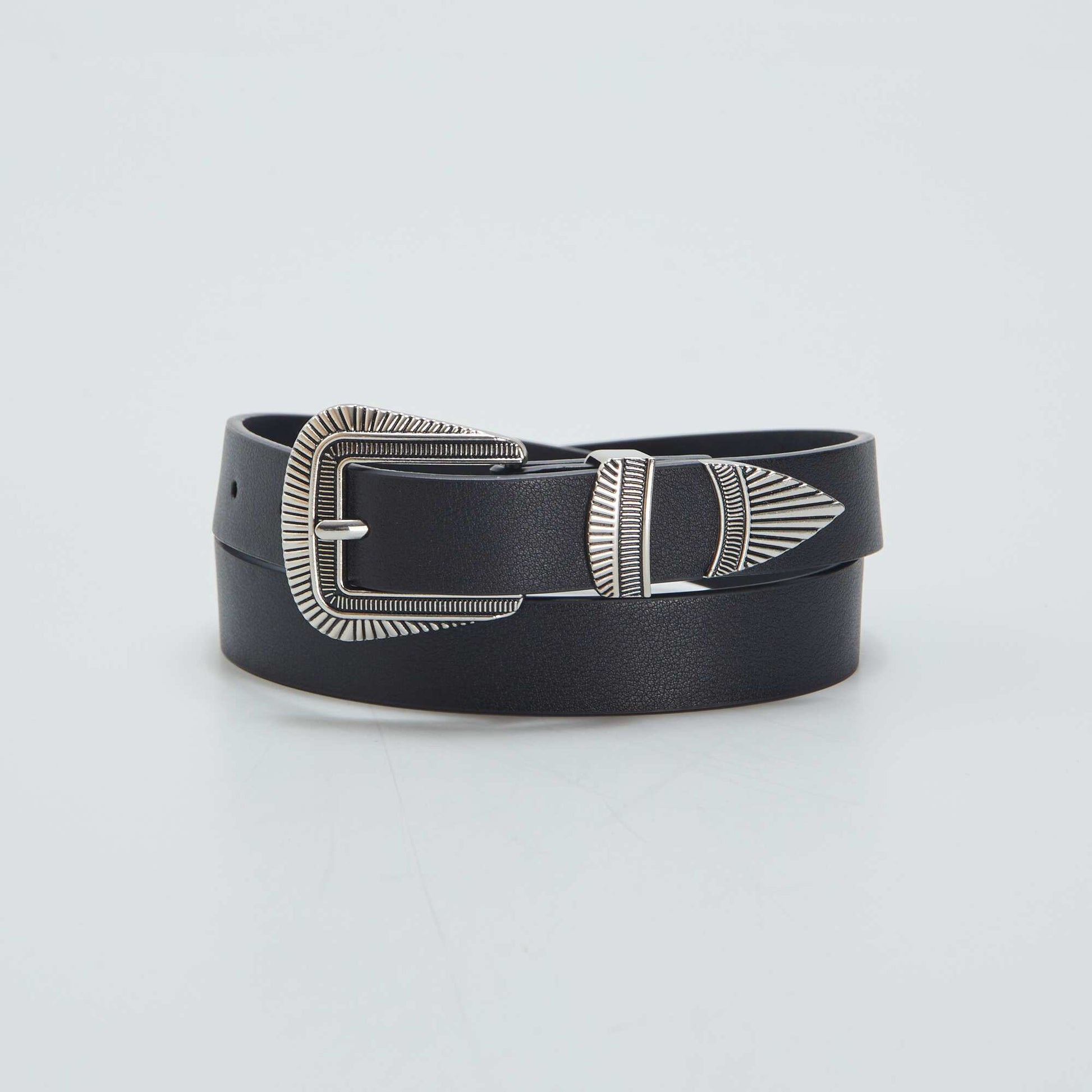 Ceinture style western NOIR