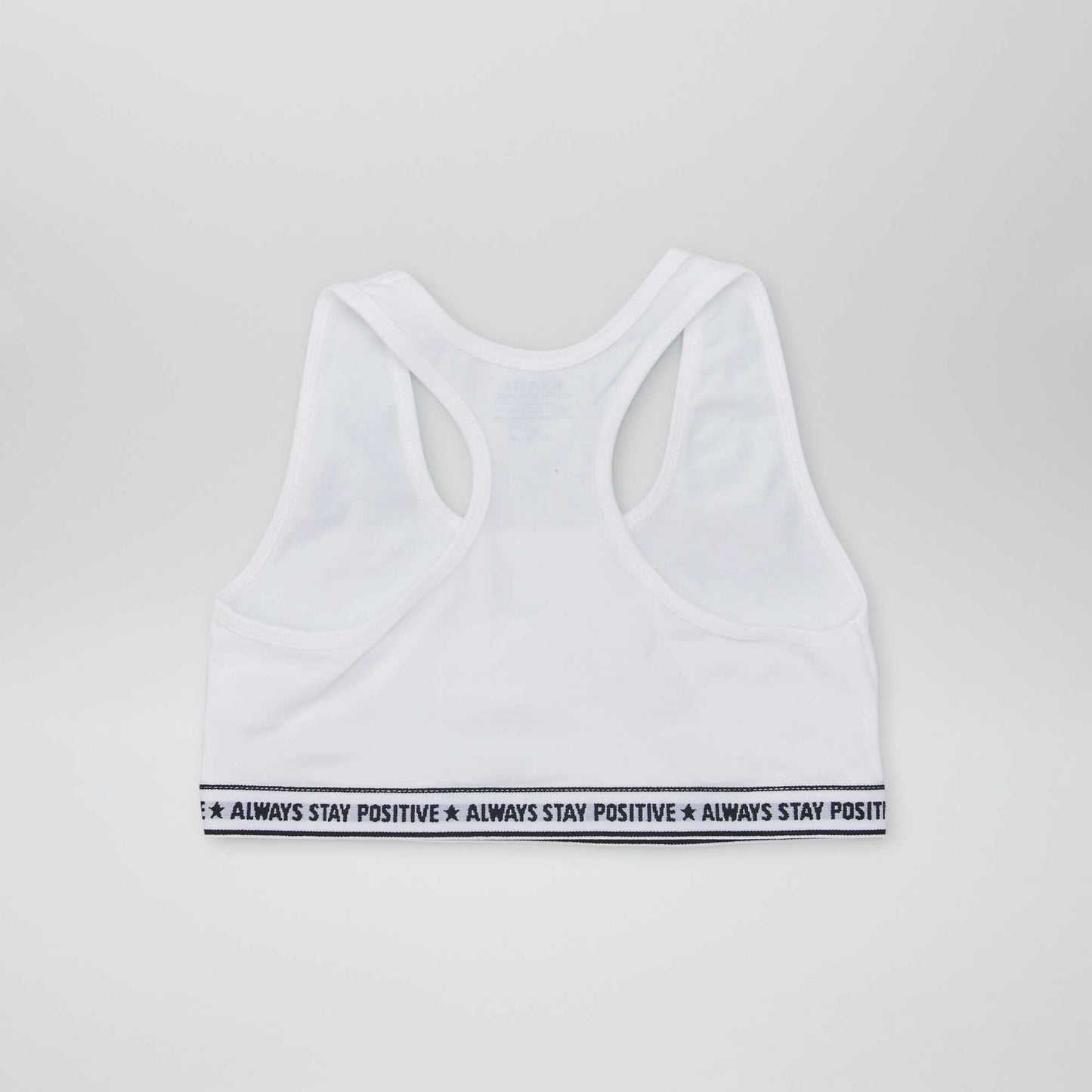 Brassière de sport NOIR/BLANC