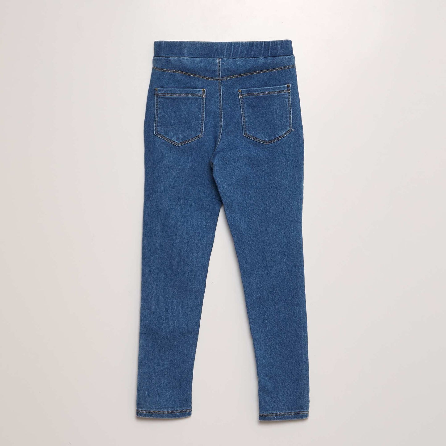 Jegging avec taille élastiquée BLEU