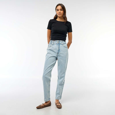 Jean paperbag BLEU