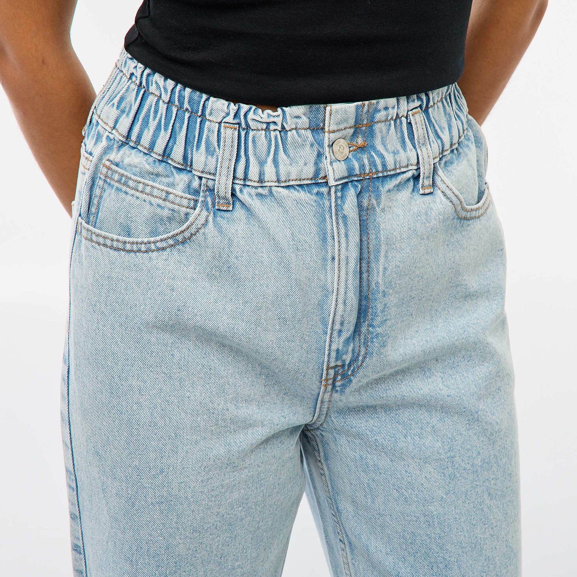 Jean paperbag BLEU
