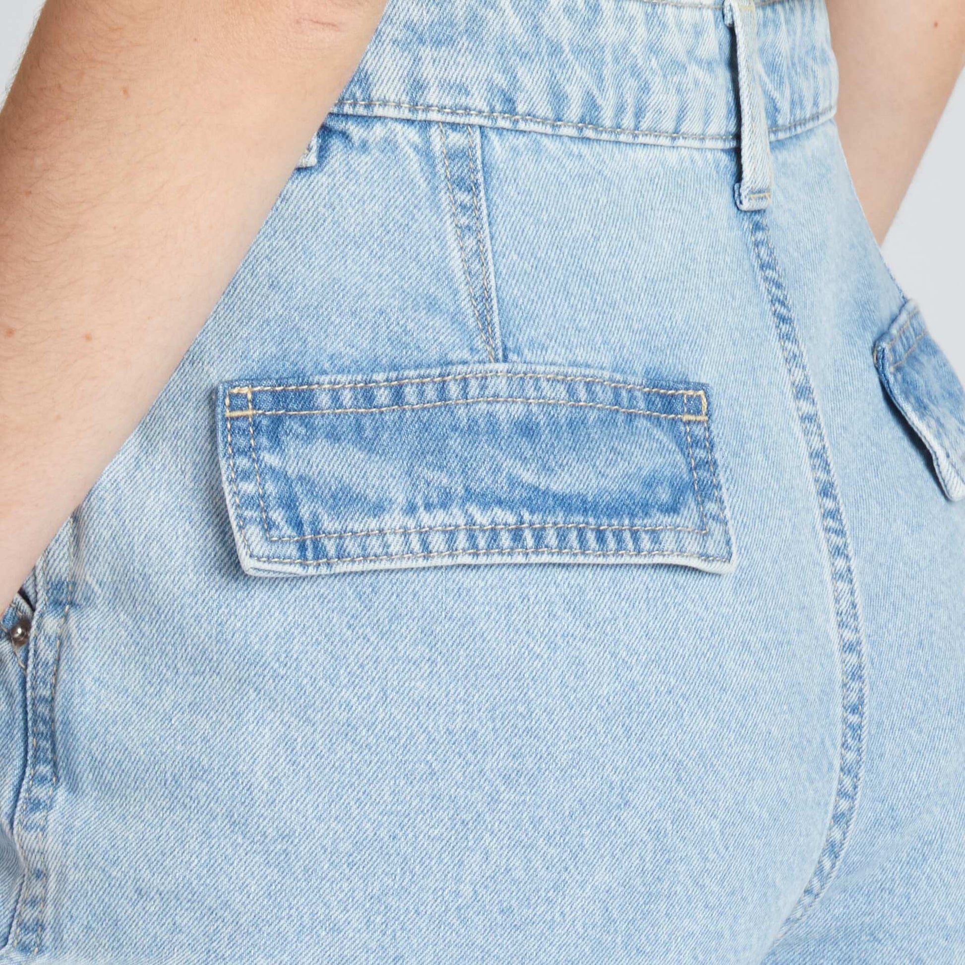 Jean paperbag BLEU