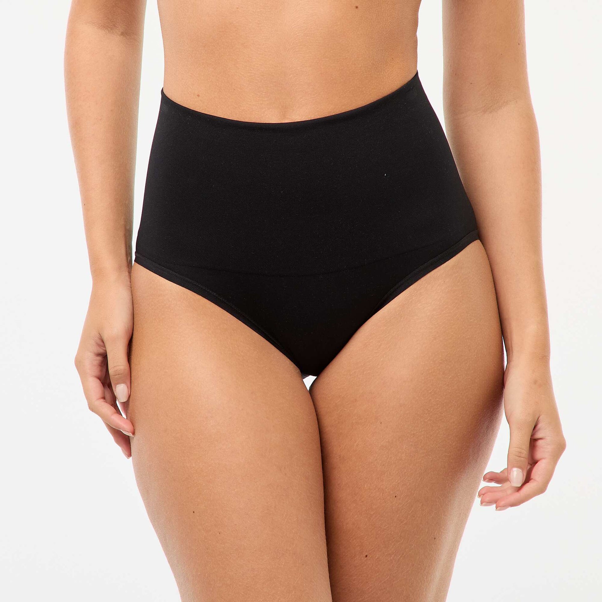 Culotte taille haute gainant NOIR