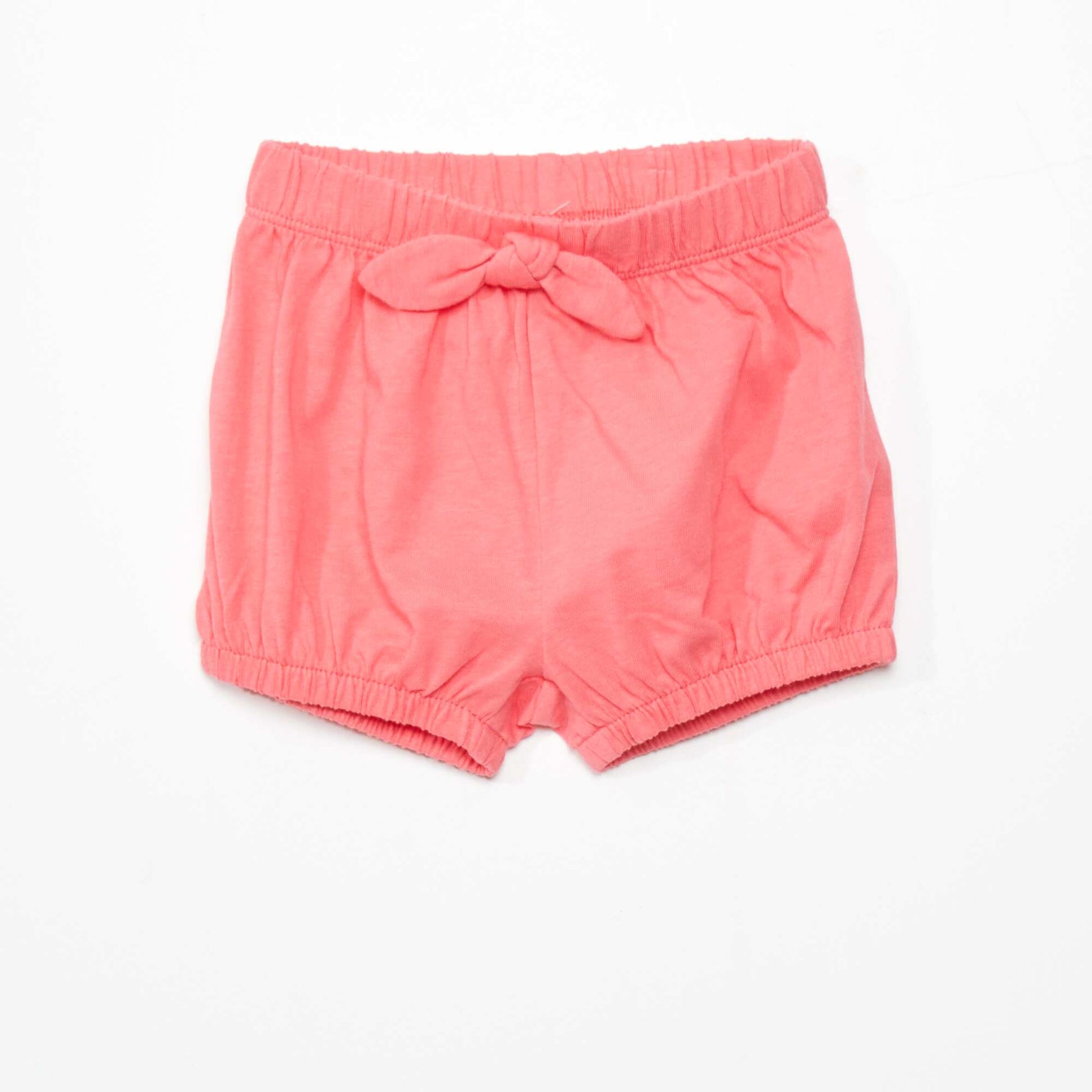 Lot de 2 shorts en coton ROSE/BLANC