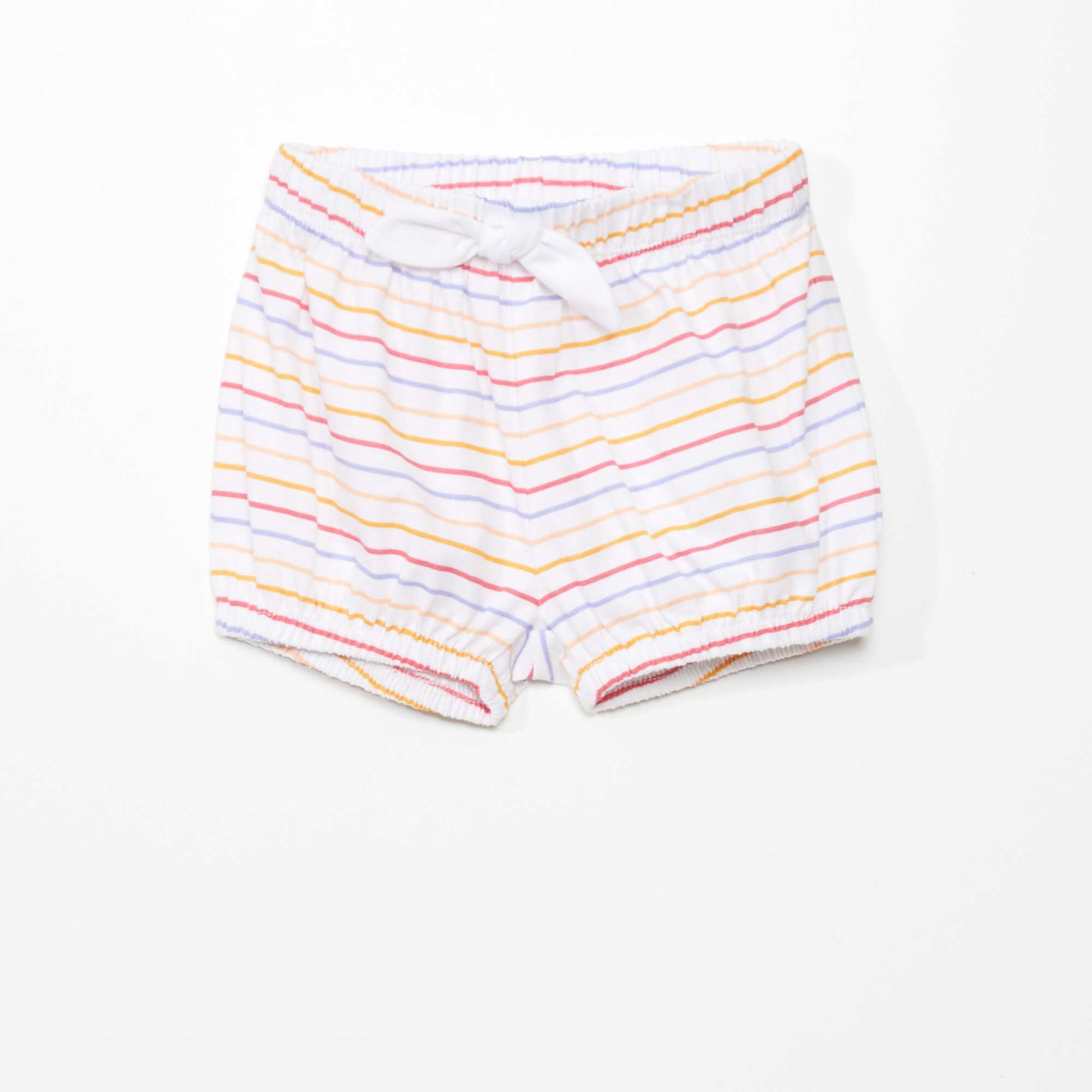 Lot de 2 shorts en coton ROSE/BLANC