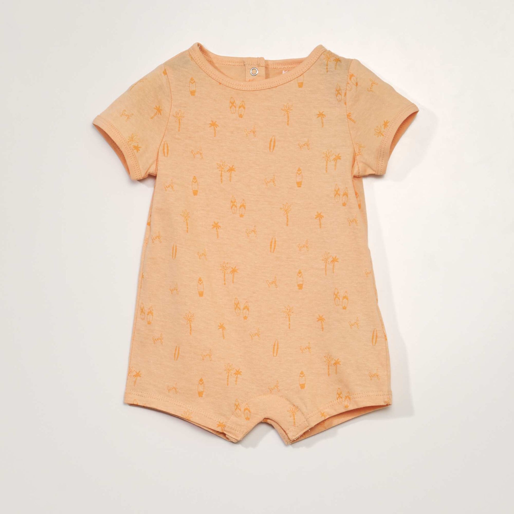 Barboteuse courte ORANGE