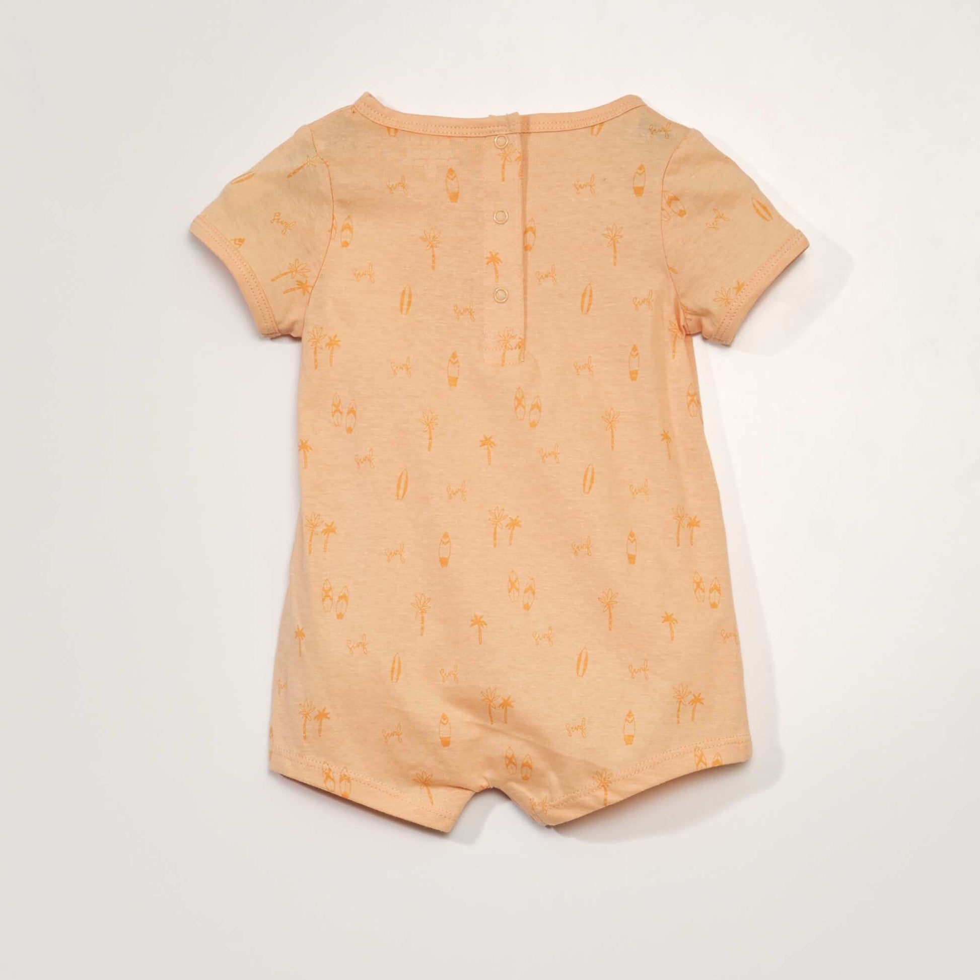 Barboteuse courte ORANGE