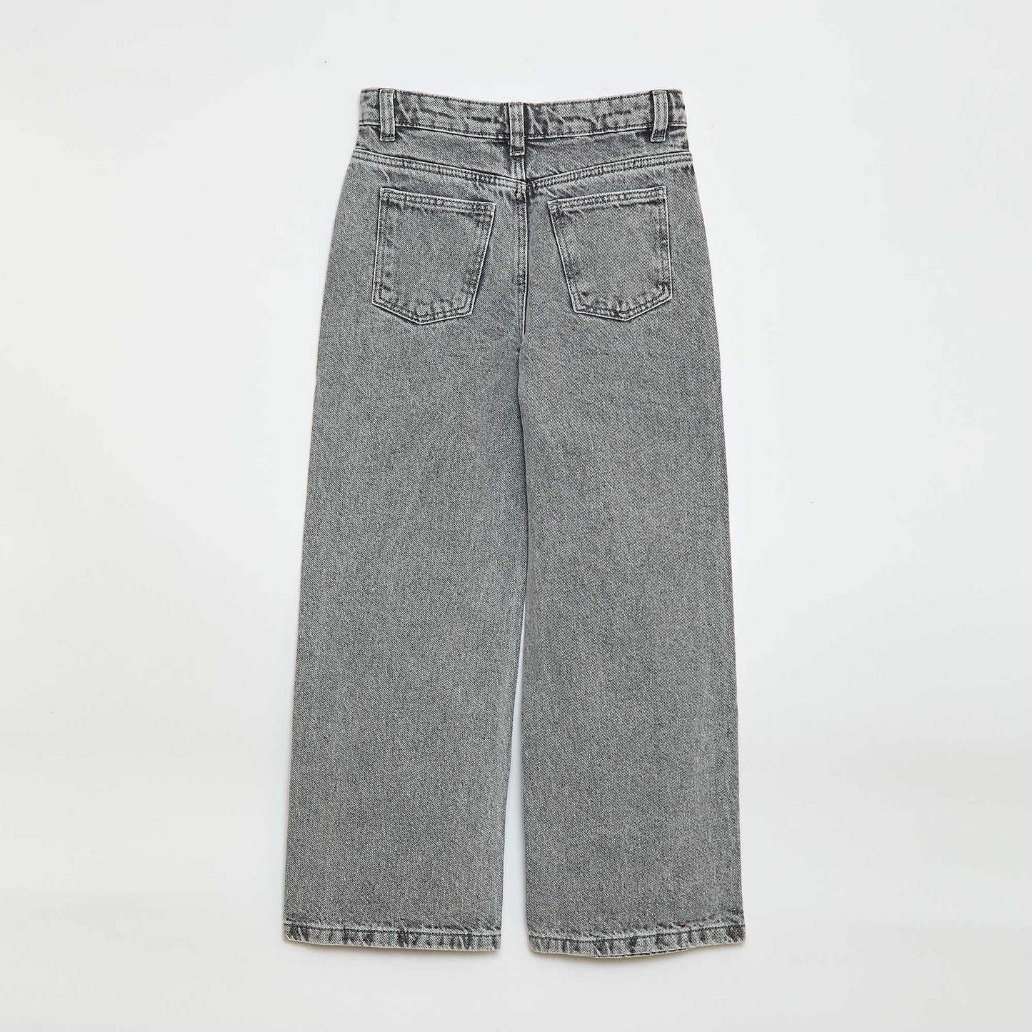 Pantalon wide leg GRIS