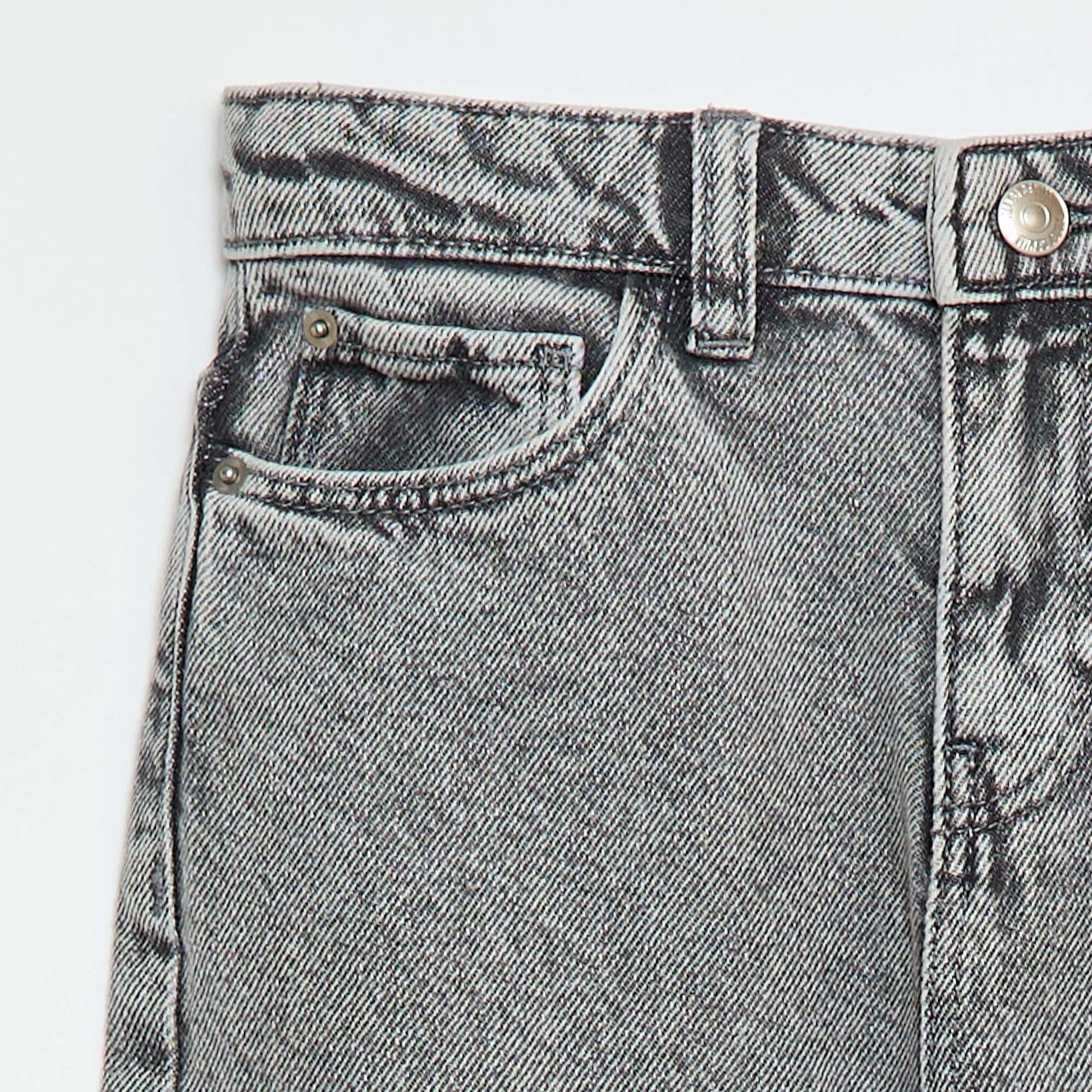 Pantalon wide leg GRIS