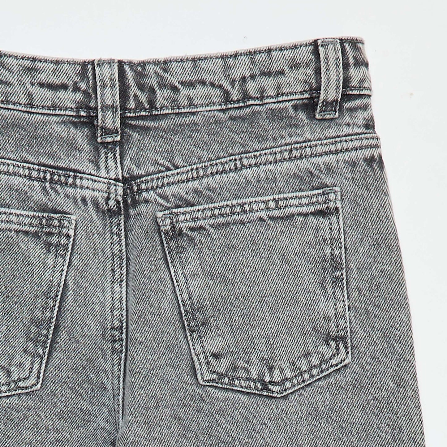 Pantalon wide leg GRIS