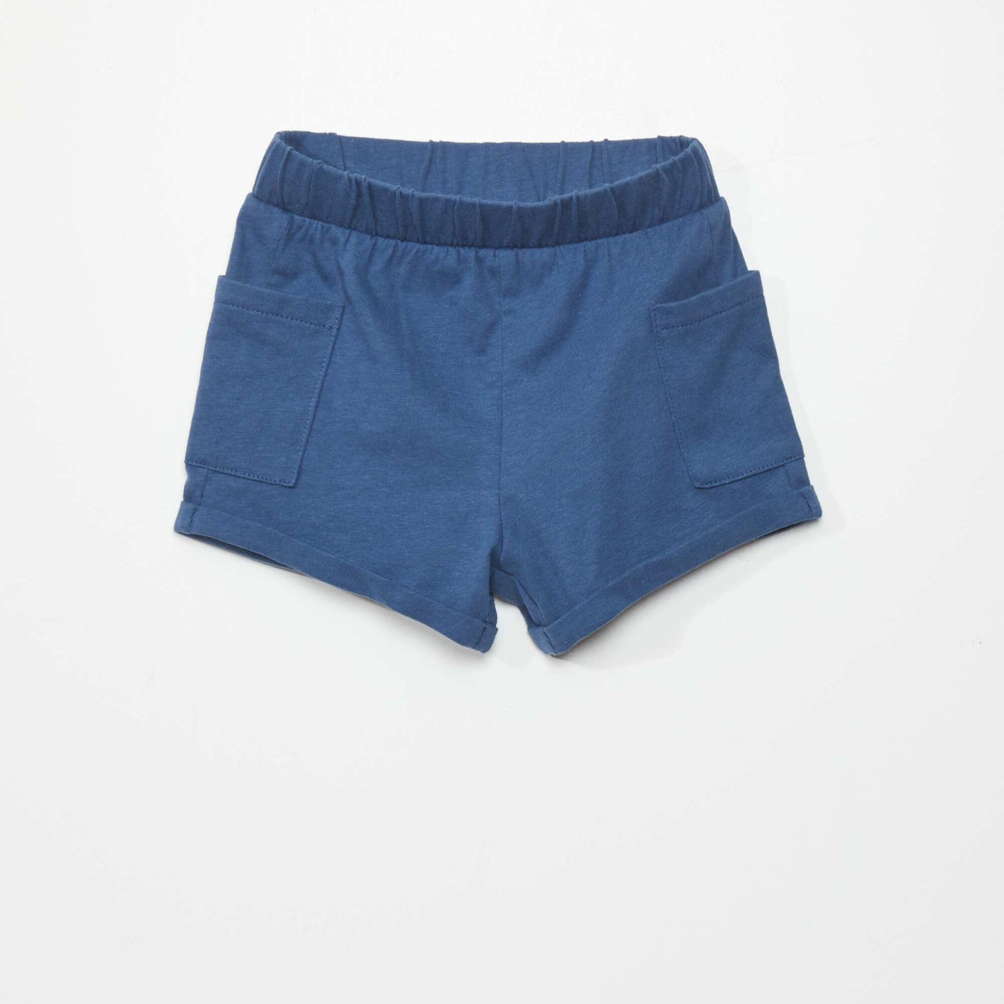 Ensemble t-shirt + short - 2 pièces BLEU MARINE/JAUNE