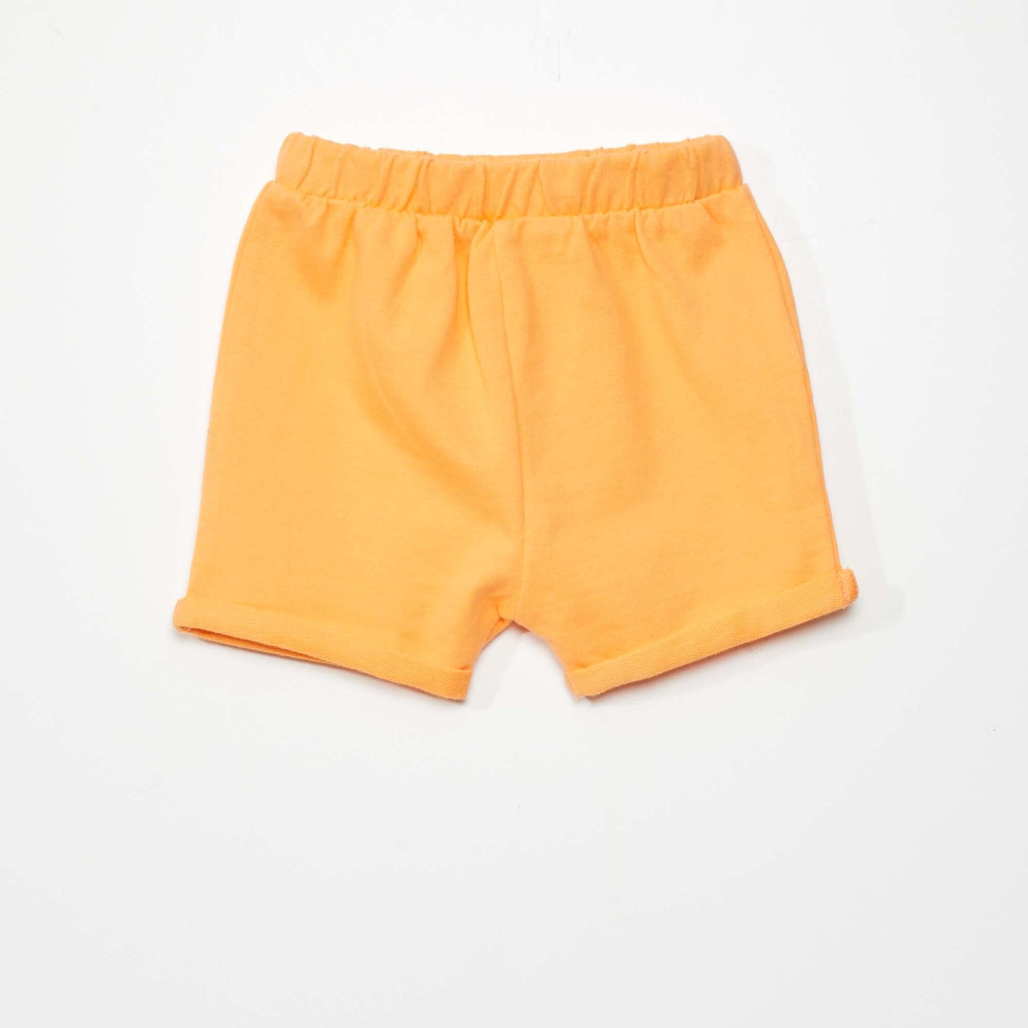 Ensemble t-shirt + short - 2 pièces BLANC/ORANGE