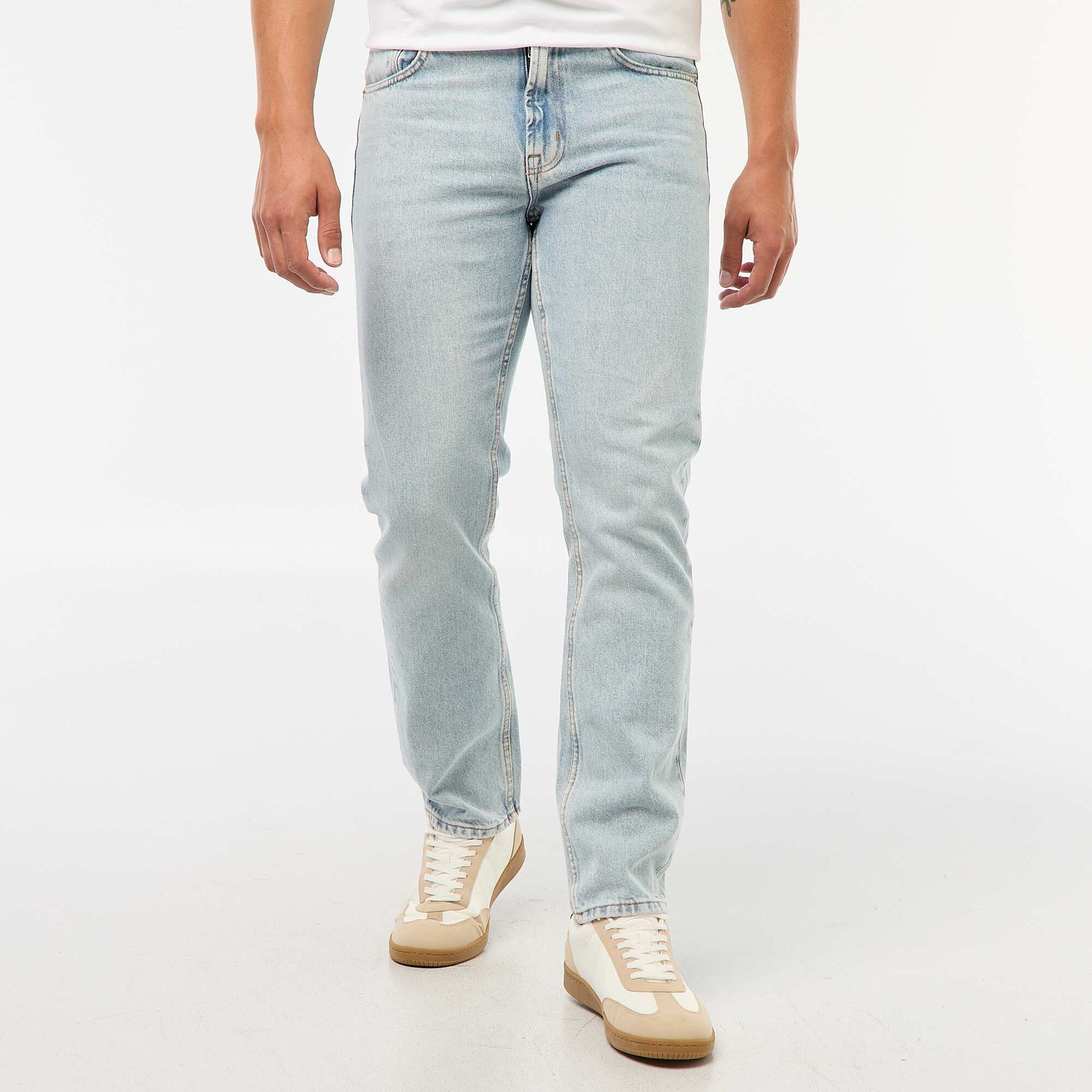 Jean droit - L32 TRIPLE STONE