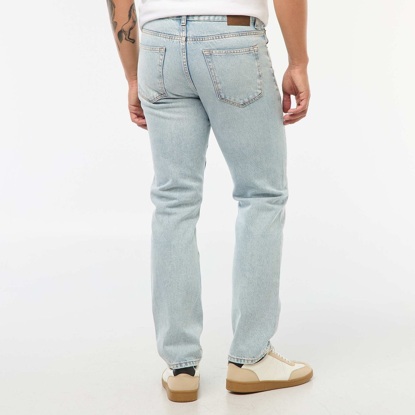 Jean droit - L32 TRIPLE STONE