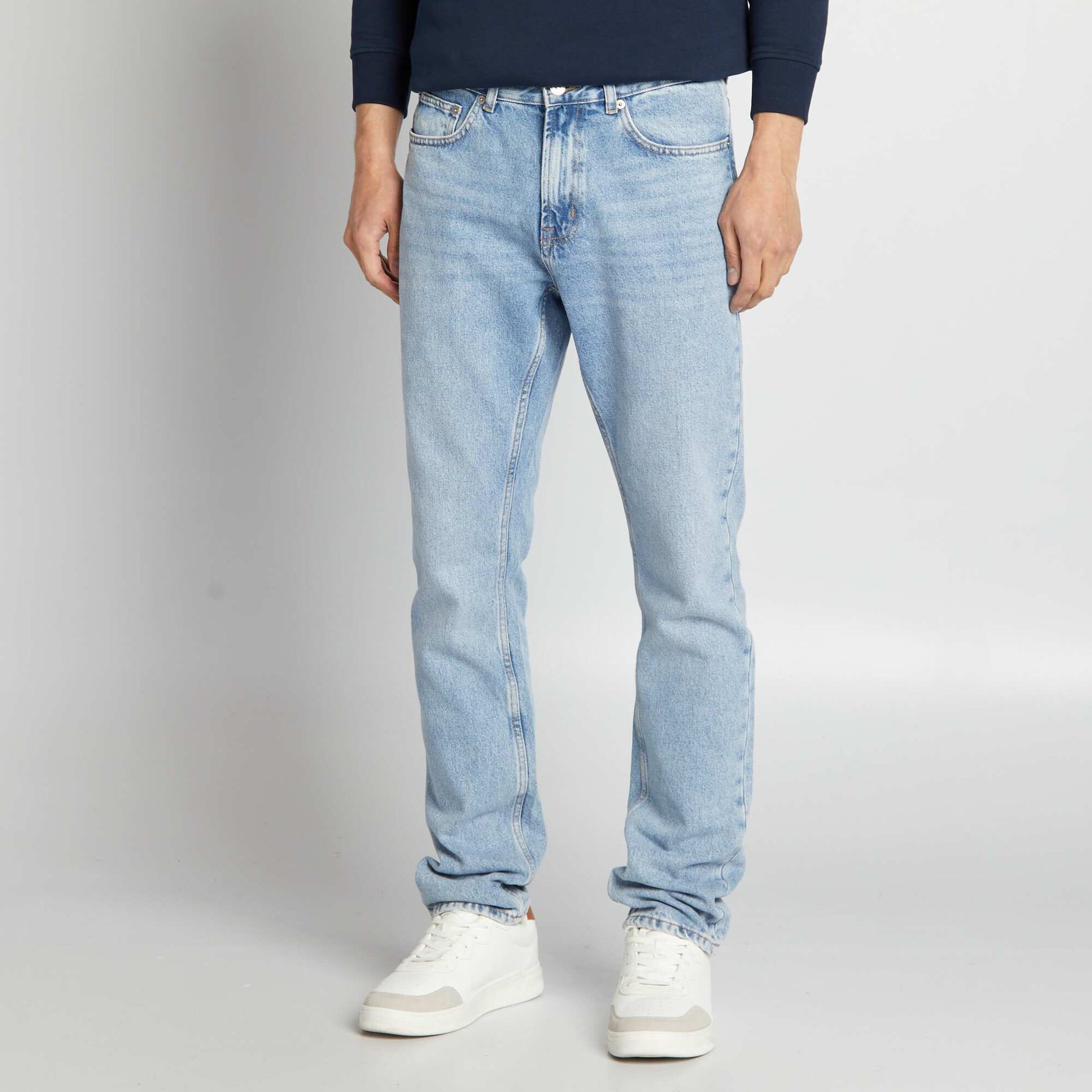 Jean droit - L34 DOUBLE STONE