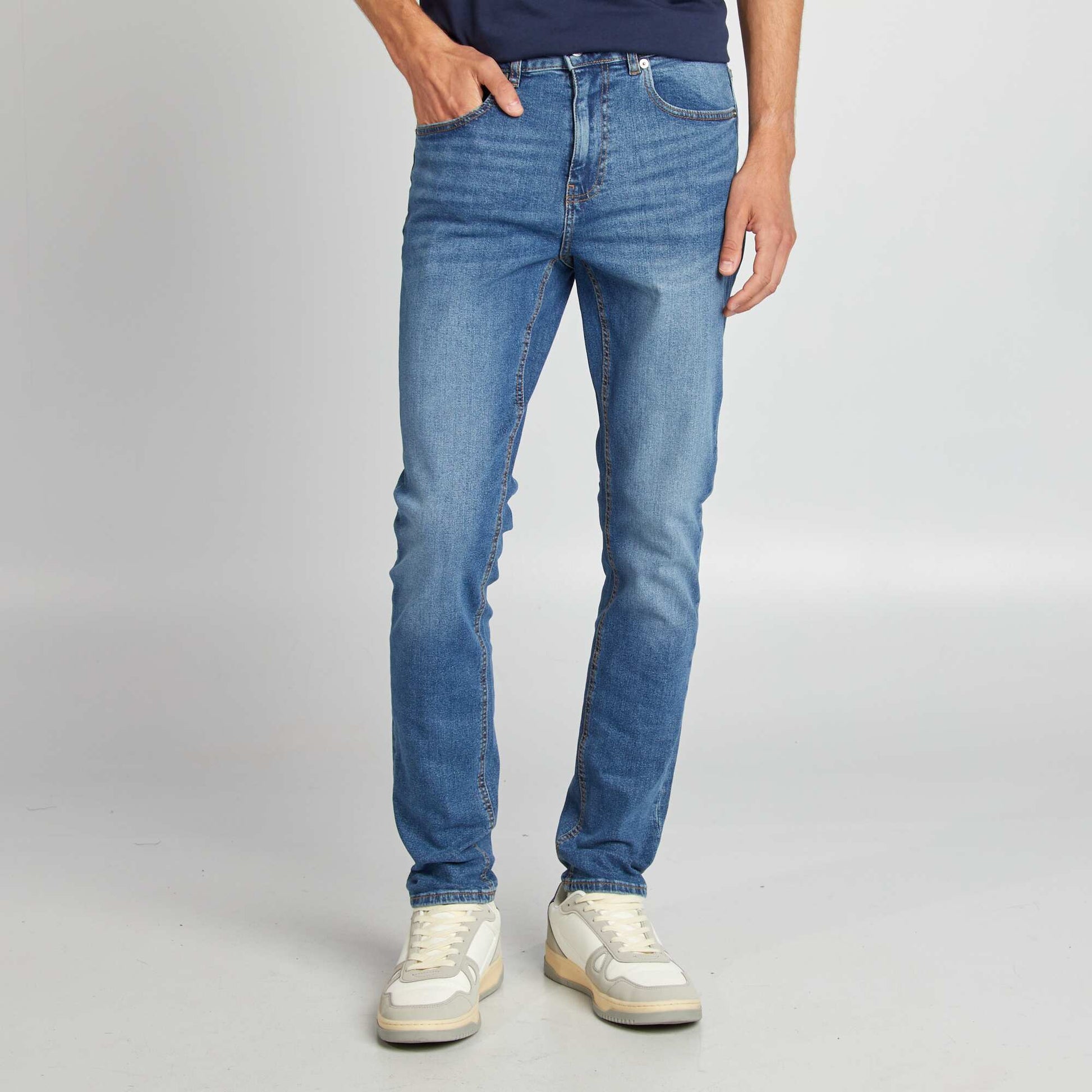 Jean slim à 5 poches - L34 STONE