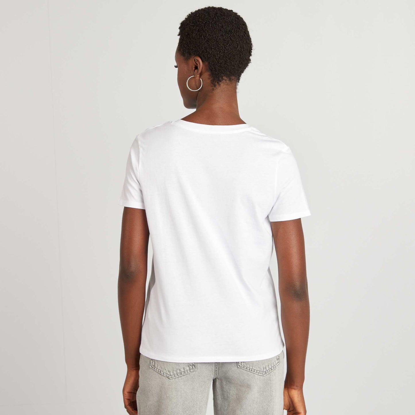 T-shirt basique BLANC