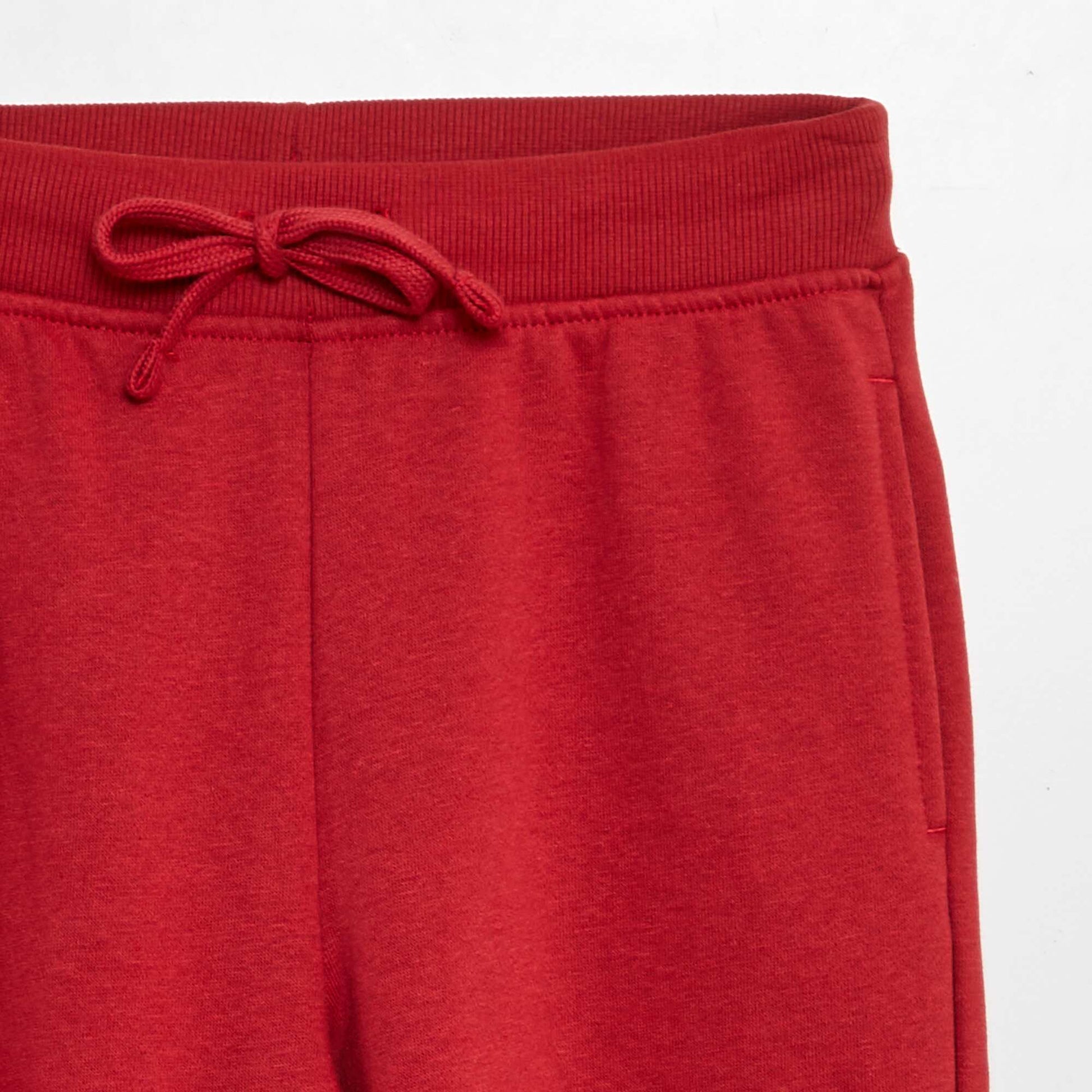Pantalon de jogging ROUGE