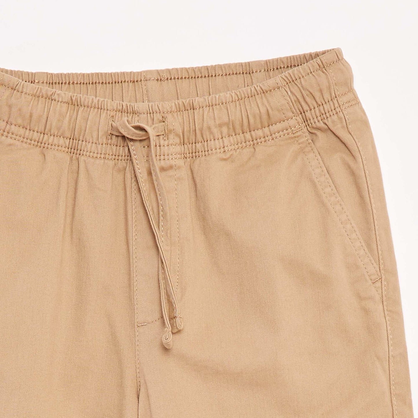 Pantalon stretch multipoches BEIGE