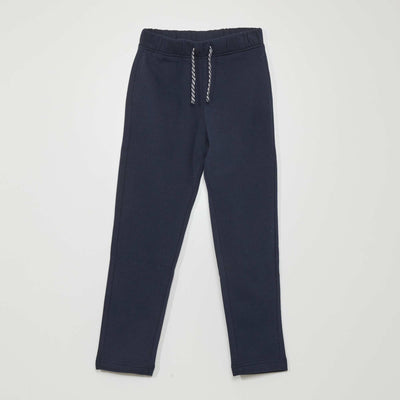 Jogging chiné avec ceinture ajustable BLEU