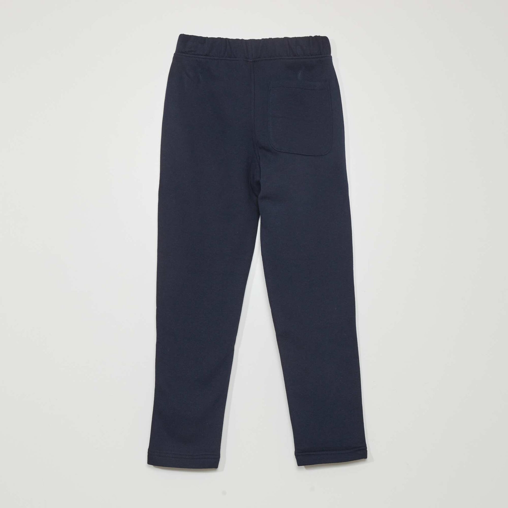 Jogging chiné avec ceinture ajustable BLEU