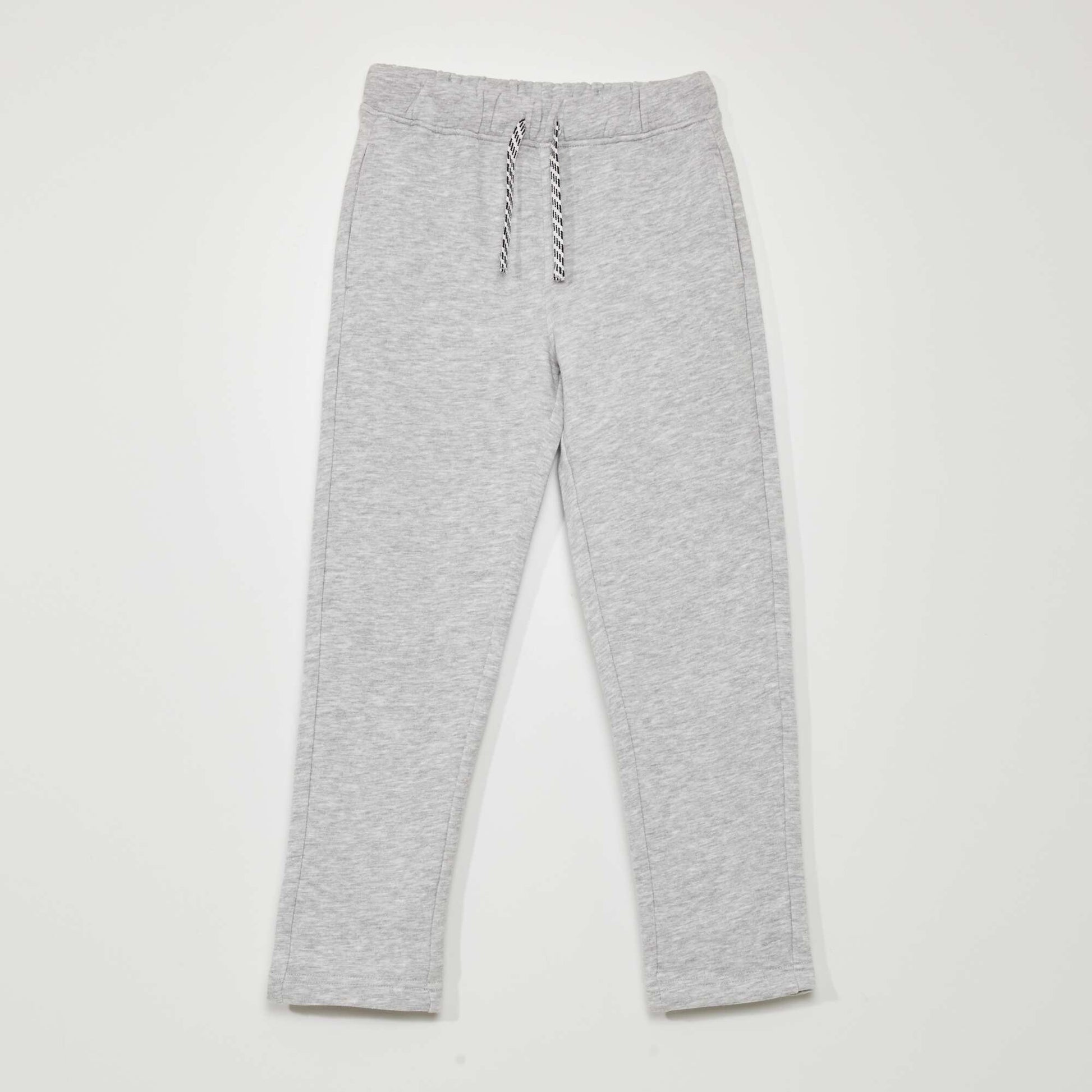 Jogging chiné avec ceinture ajustable GRIS