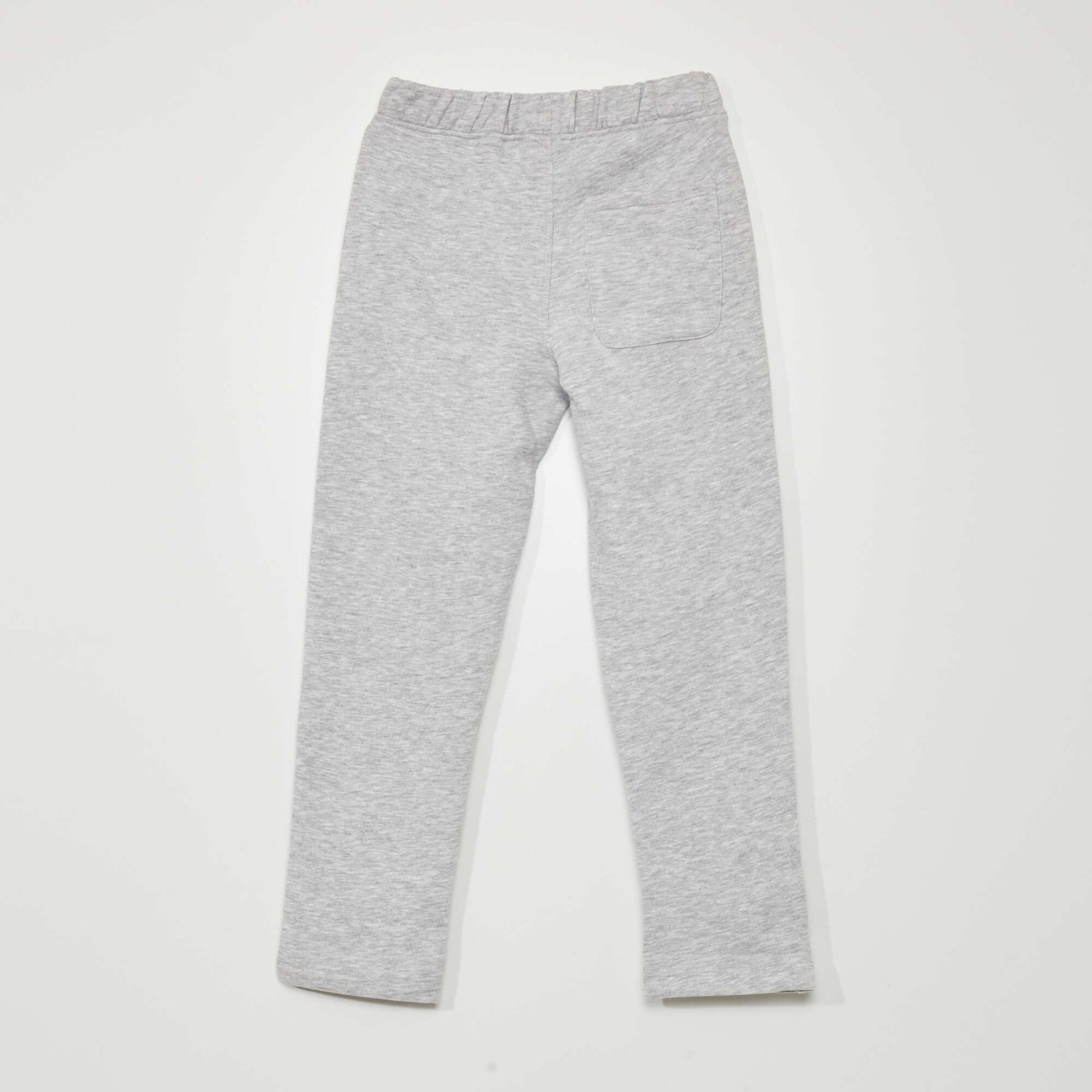 Jogging chiné avec ceinture ajustable GRIS