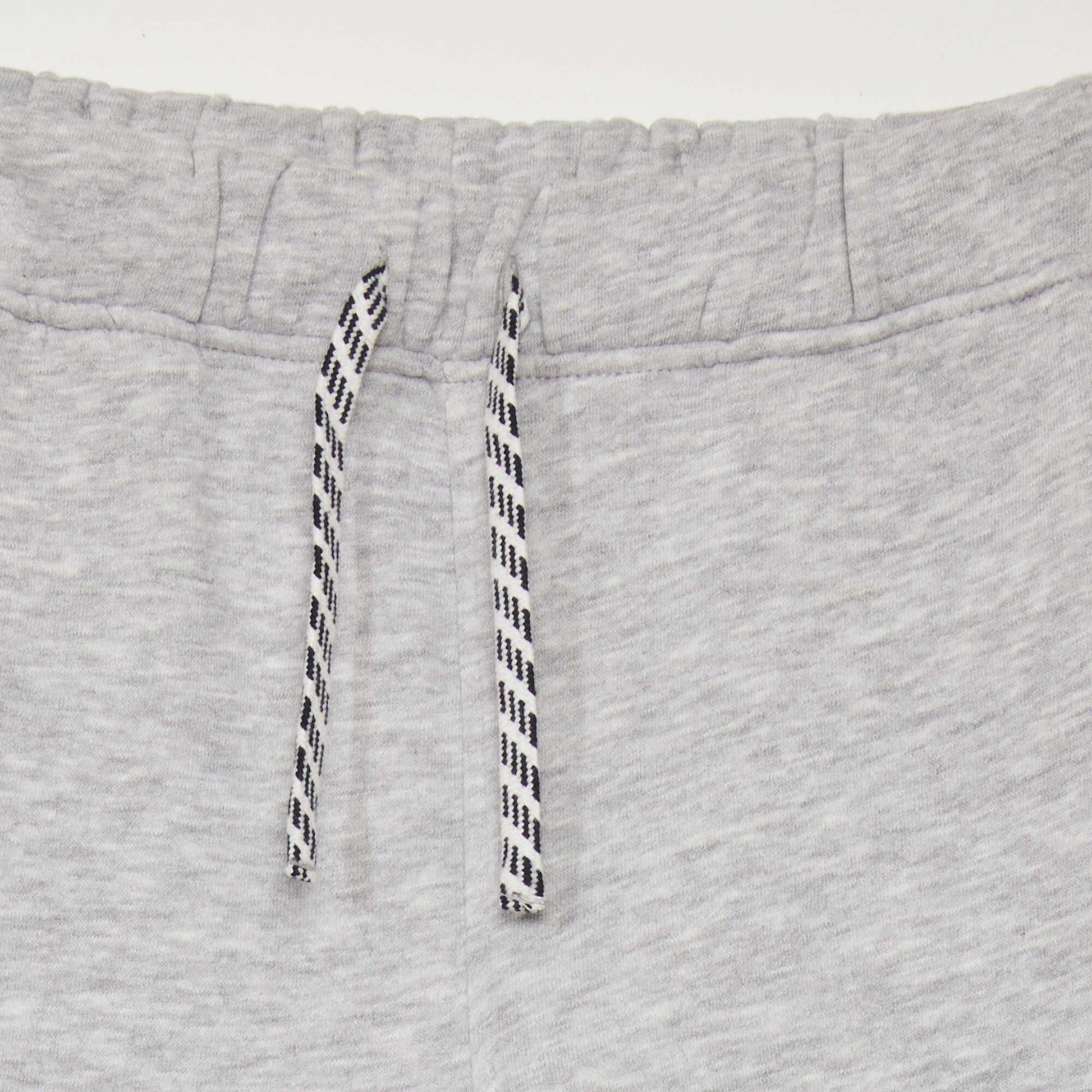 Jogging chiné avec ceinture ajustable GRIS