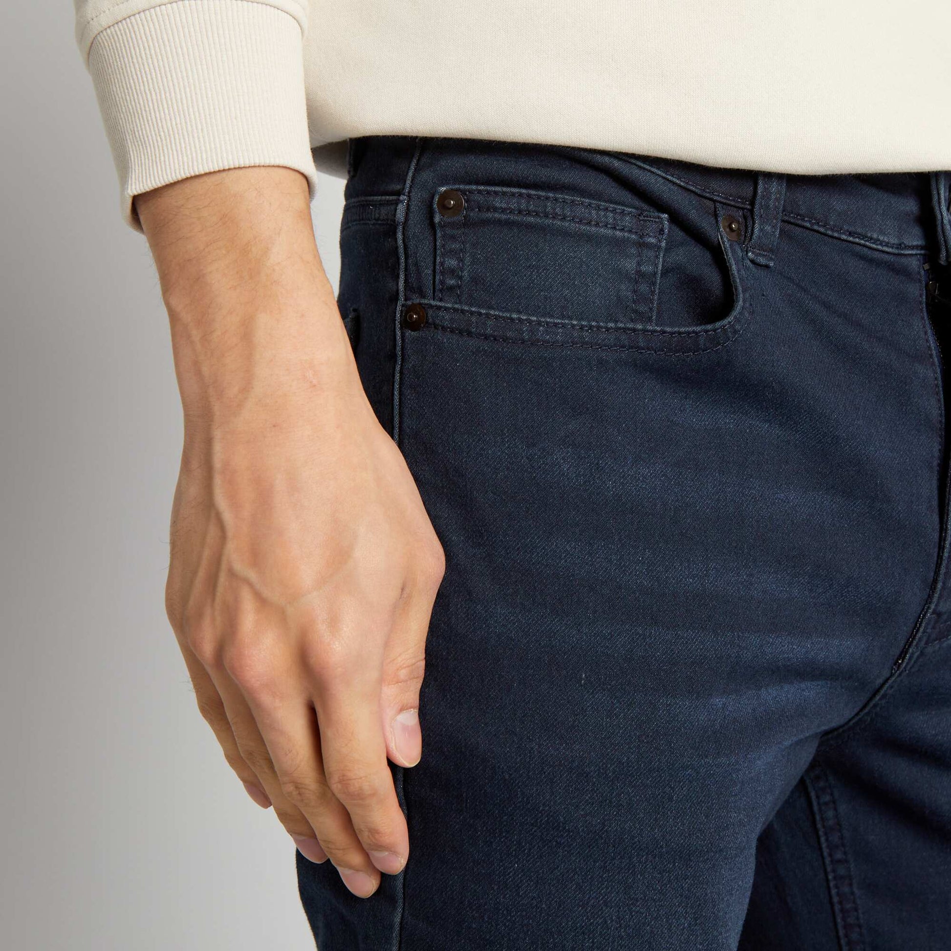 Jean slim stretch - L32 BLEU FONCé
