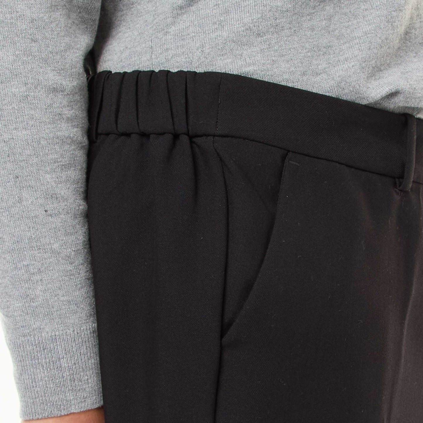 Pantalon cigarette NOIR
