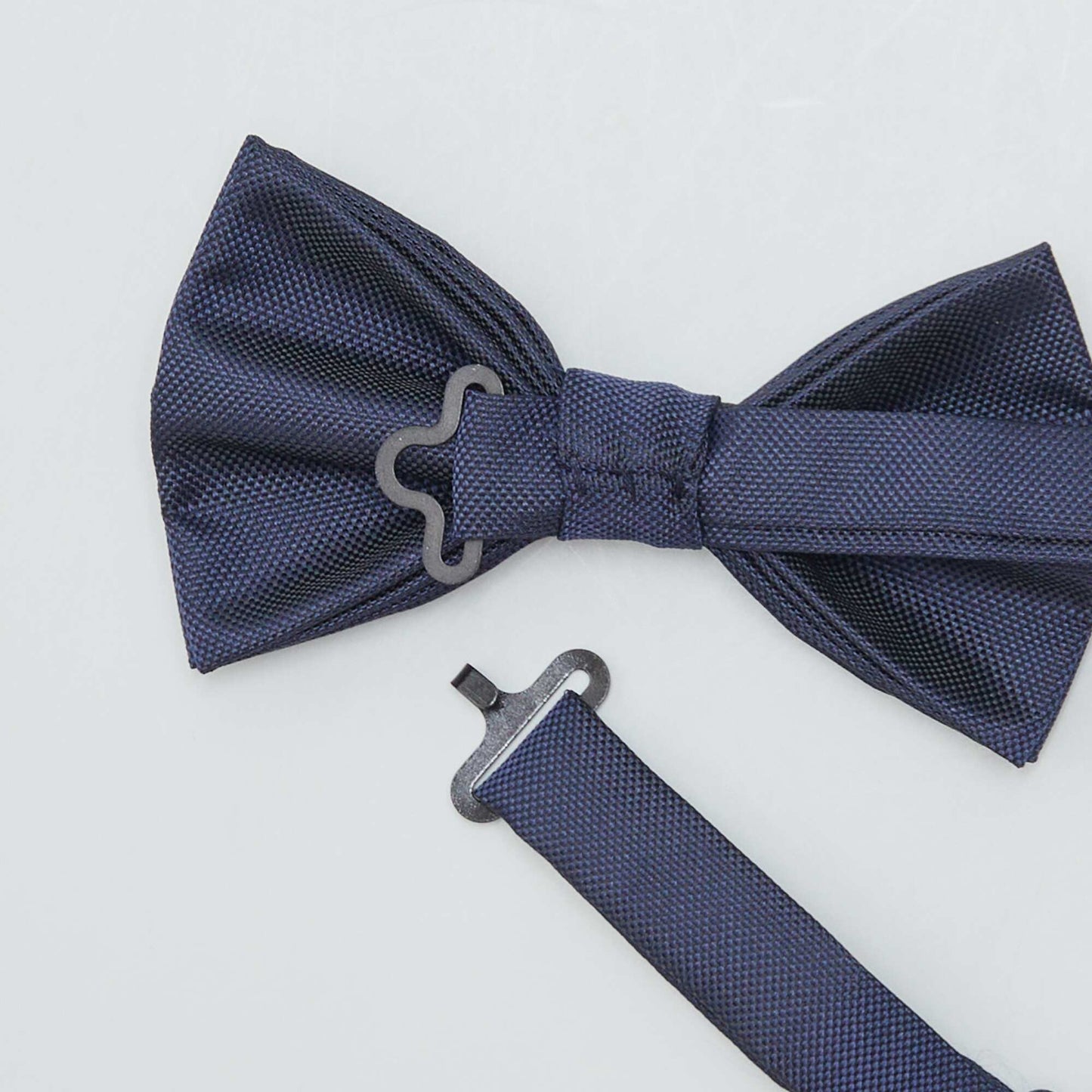 Noeud papillon texturé BLEU MARINE