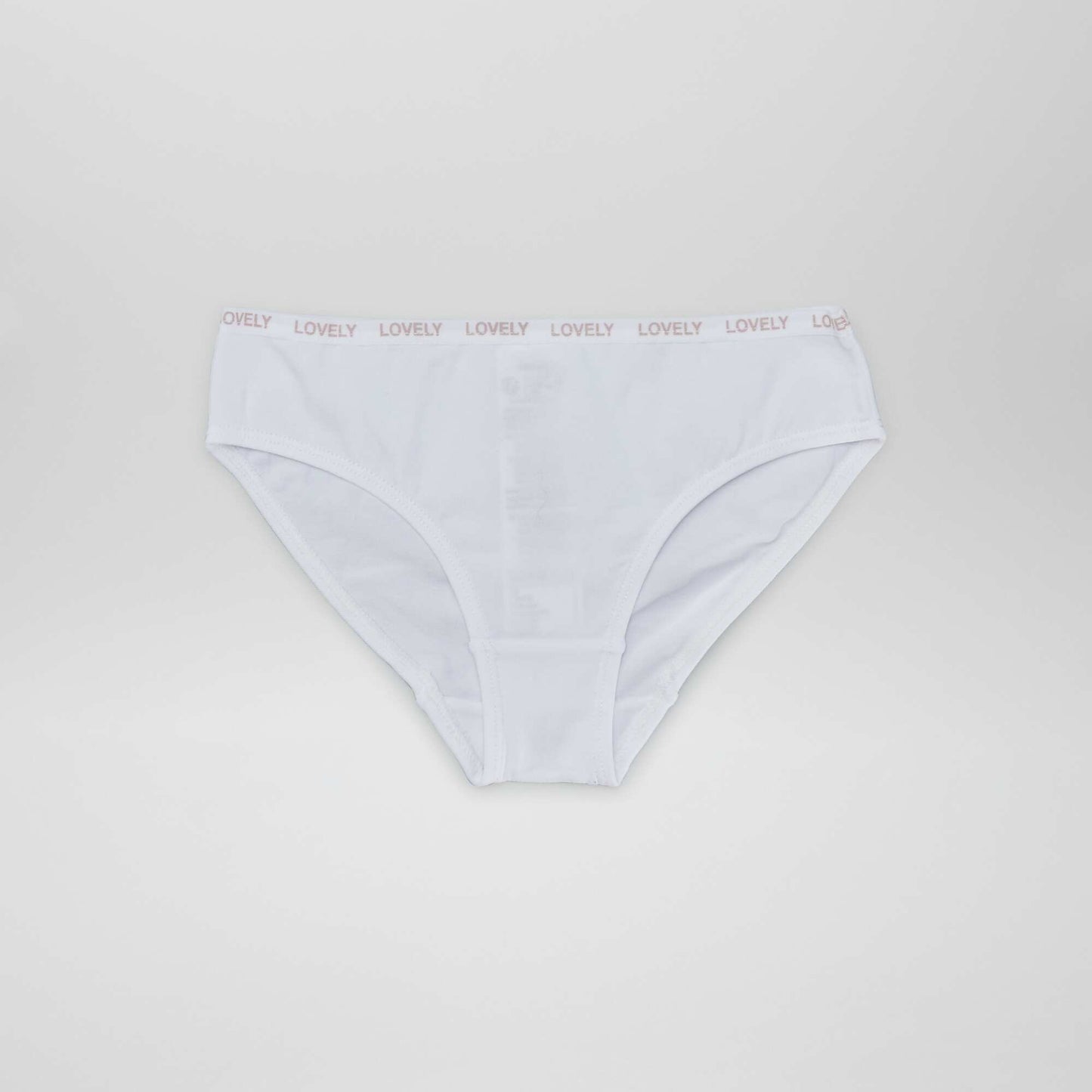 Lot de 4 culottes imprimées BLANC/BLEU