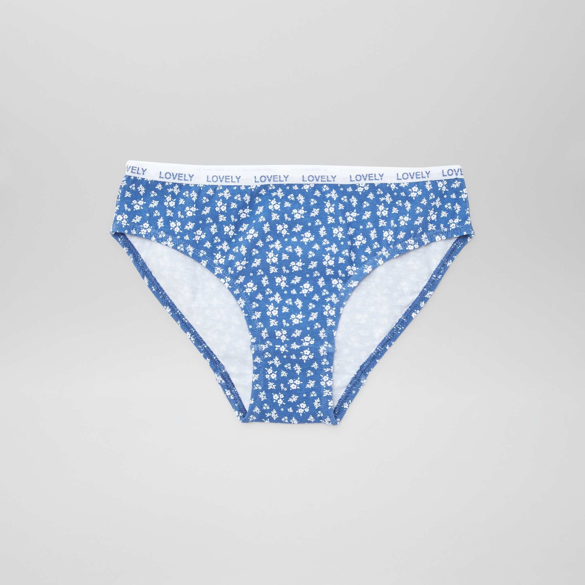 Lot de 4 culottes imprimées BLANC
