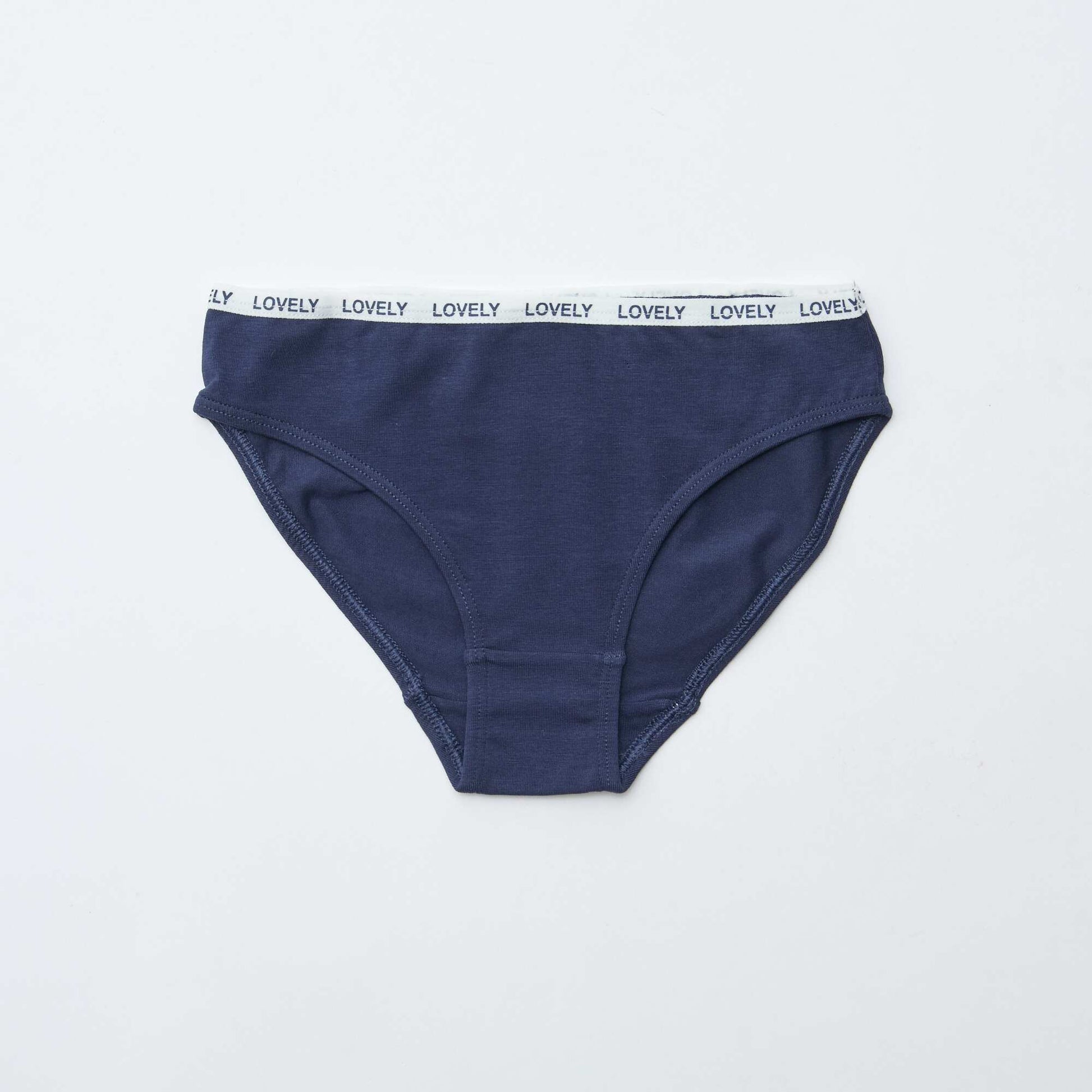 Lot de 4 culottes imprimées BLANC