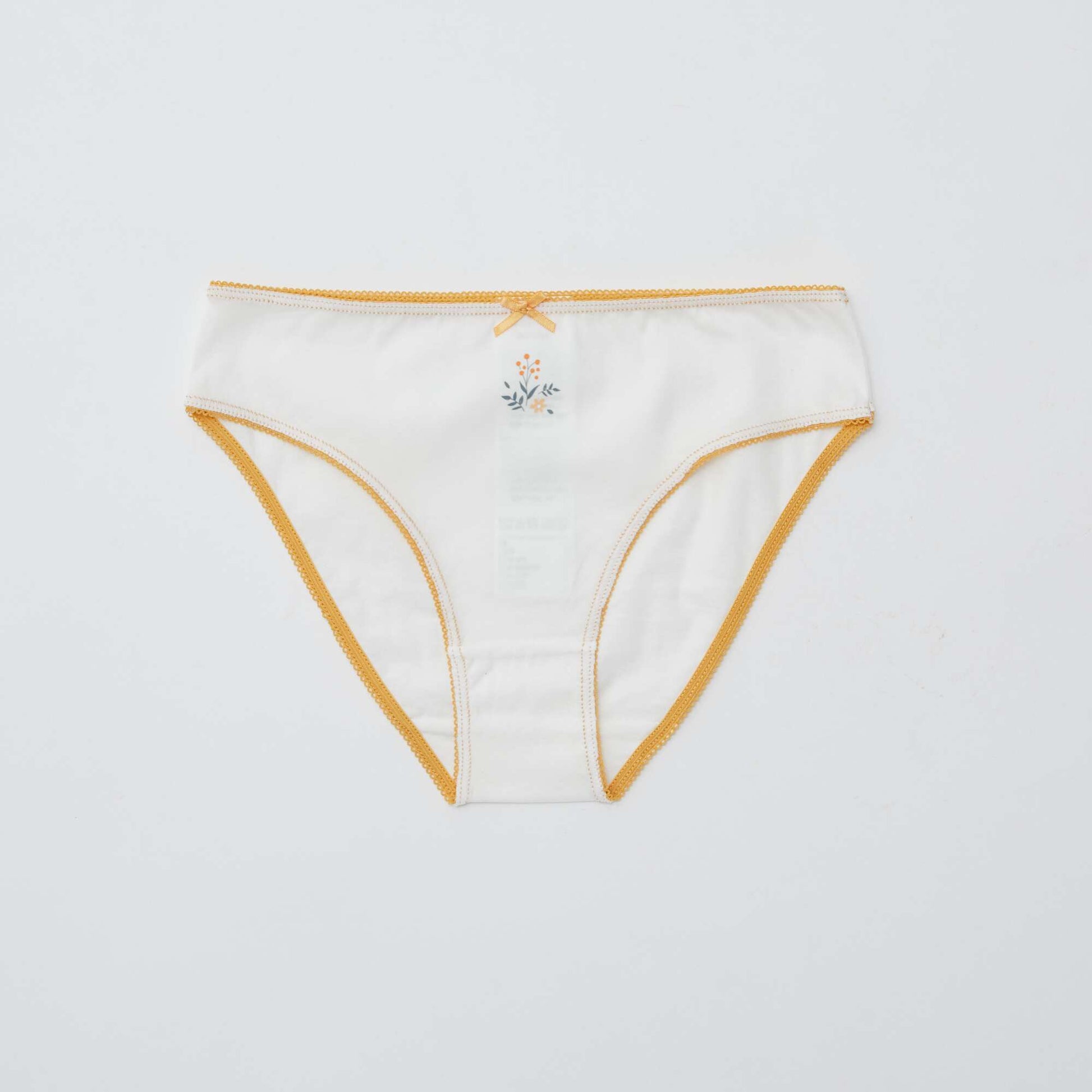 Lot de 7 culottes JAUNE
