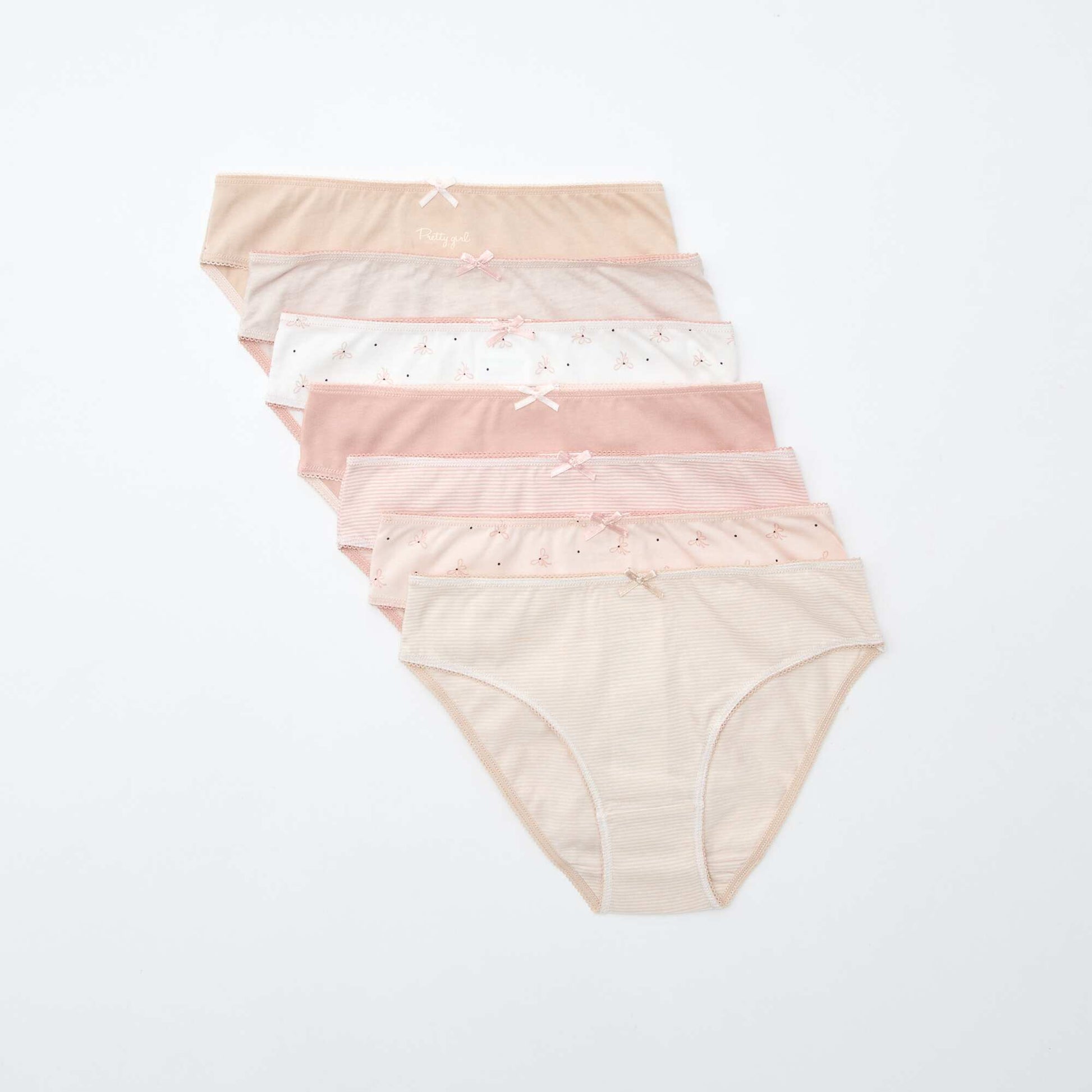 Lot de 7 culottes ROSE