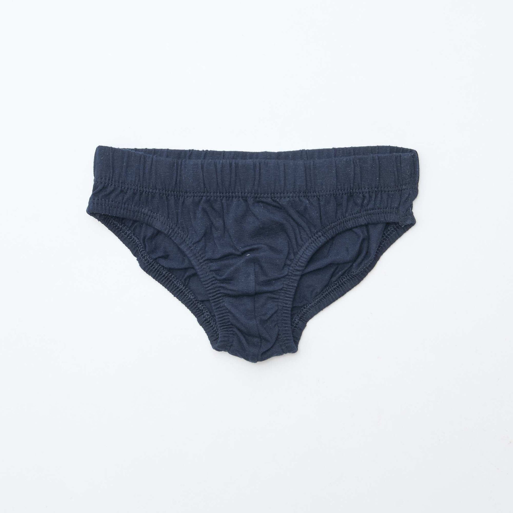 Lot de 7 slips imprimés GRIS