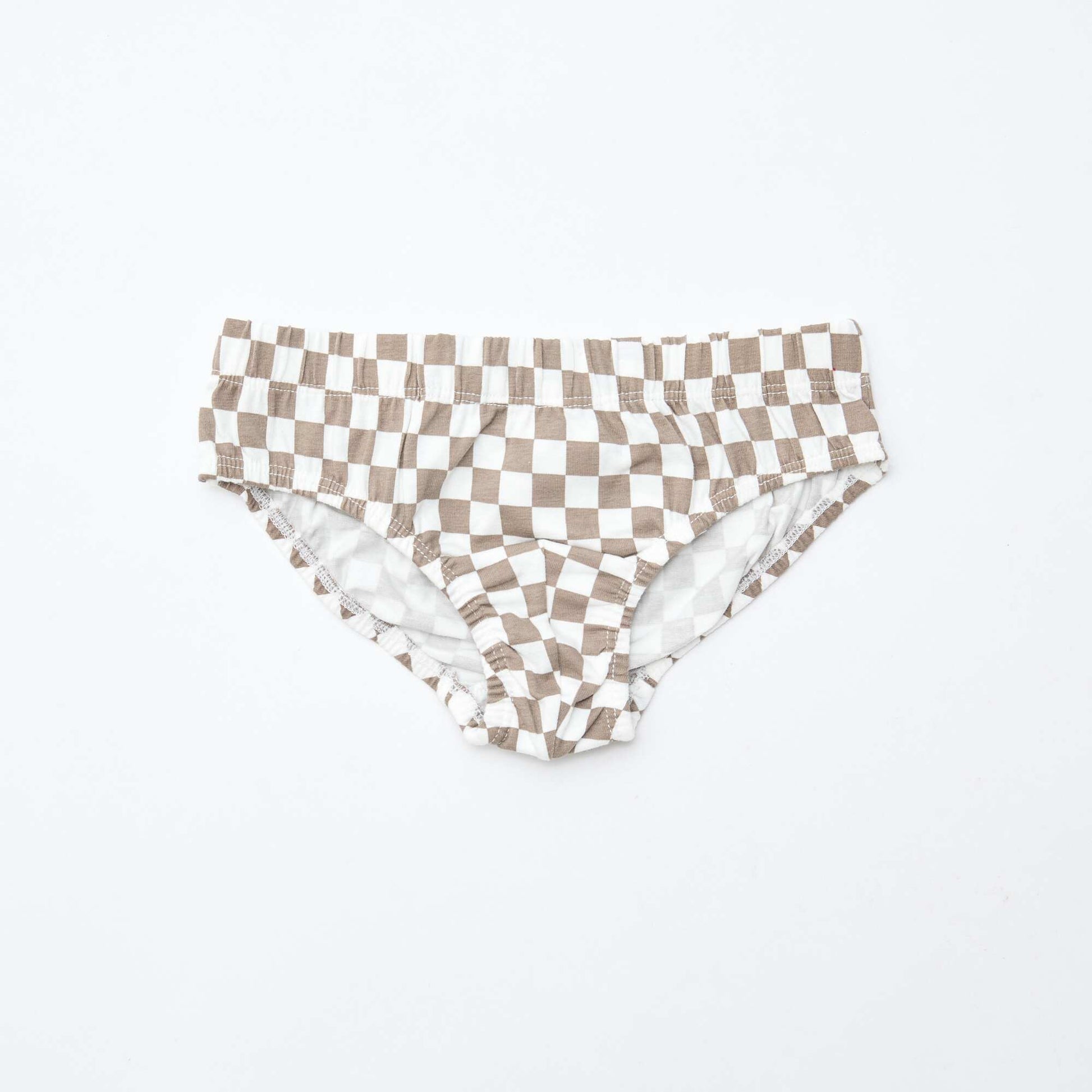 Lot de 7 slips imprimés BLANC