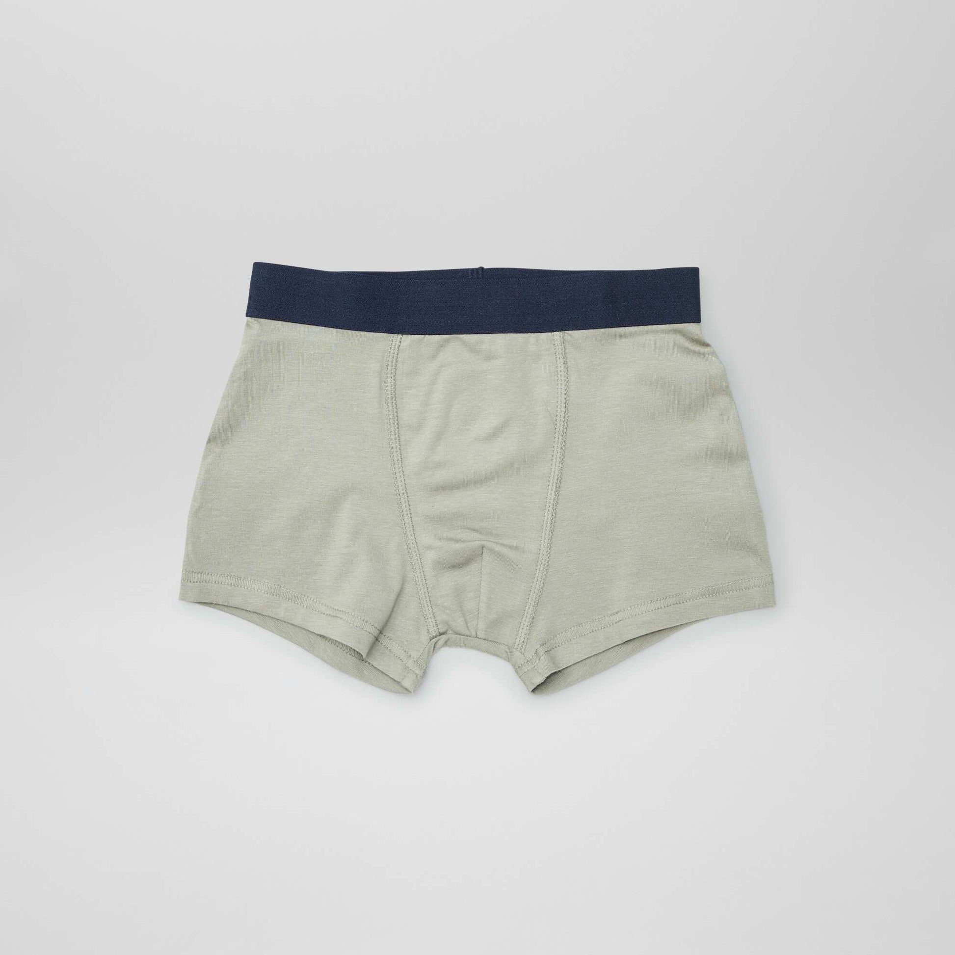5 boxers unis VERT
