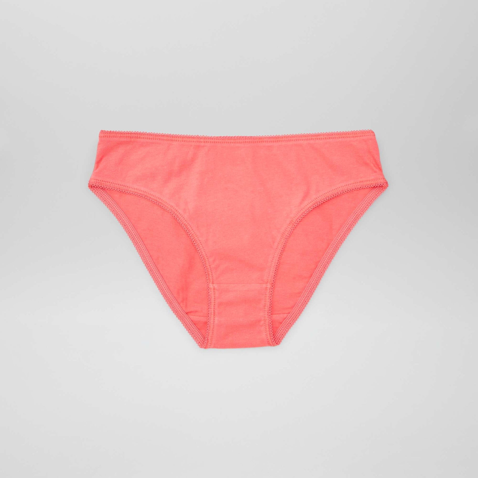 Lot de 7 culottes unies ROSE/VIOLET/ORANGE/VERT/BLANC