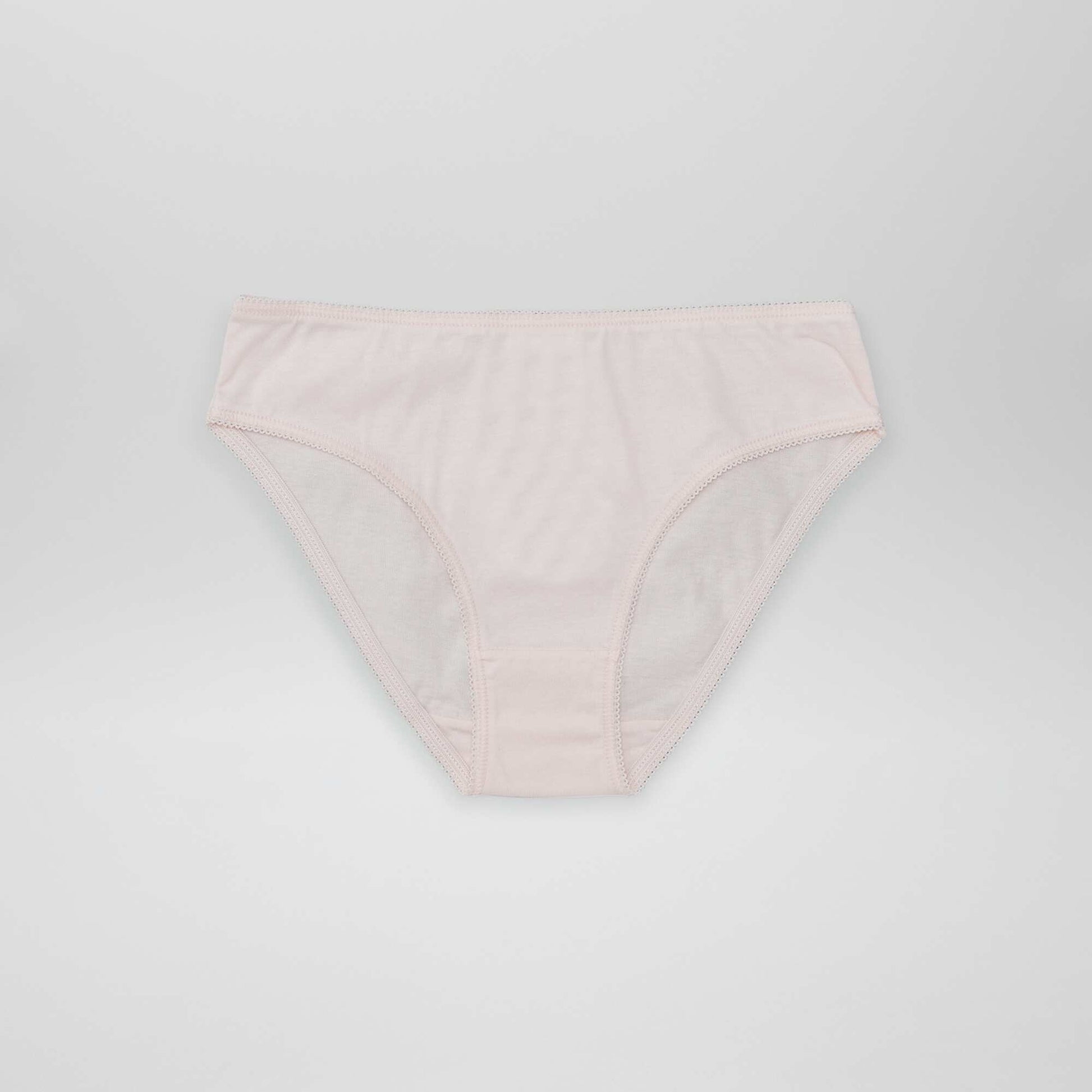 Lot de 7 culottes unies ROSE/VIOLET/ORANGE/VERT/BLANC