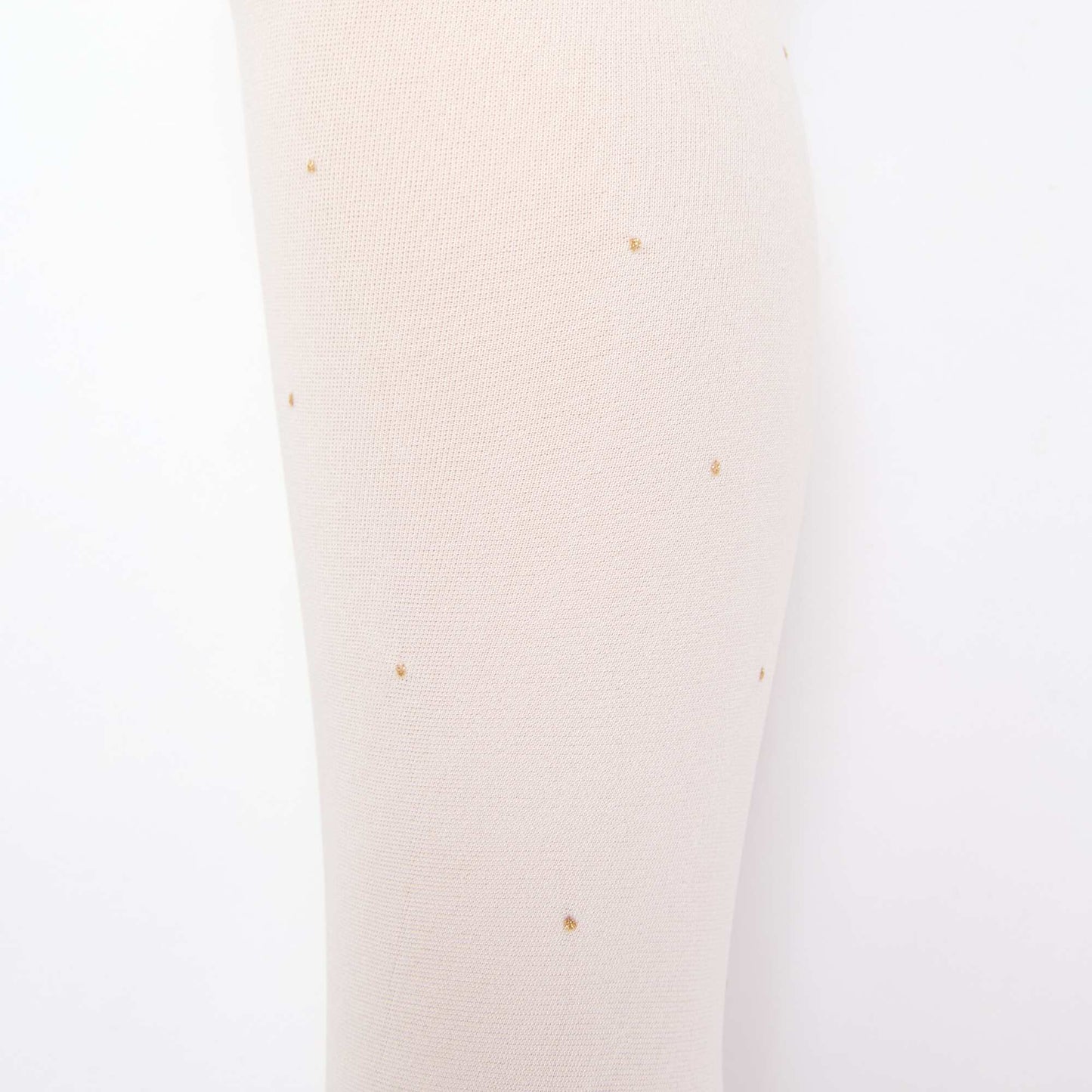 Lot de 2 collants légers fantaisie BLANC