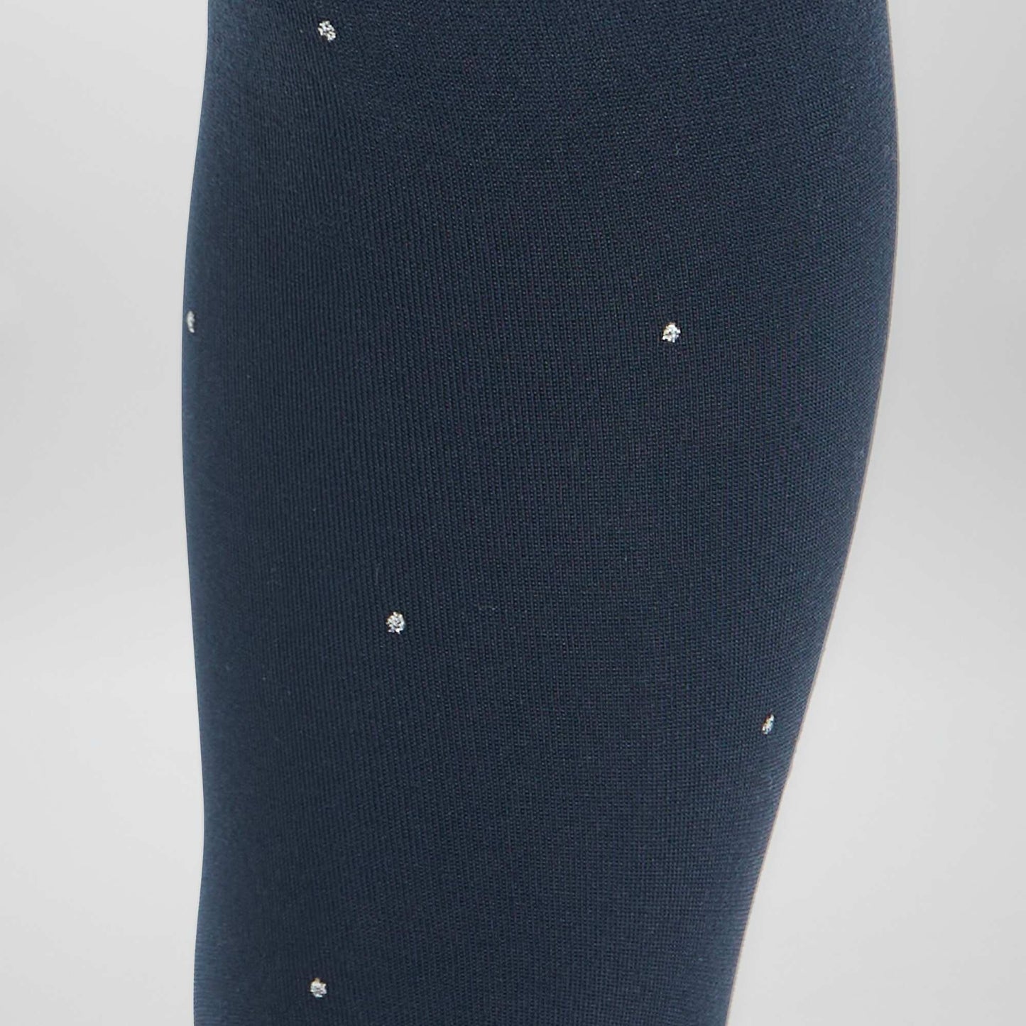 Lot de 2 collants légers fantaisie BLANC