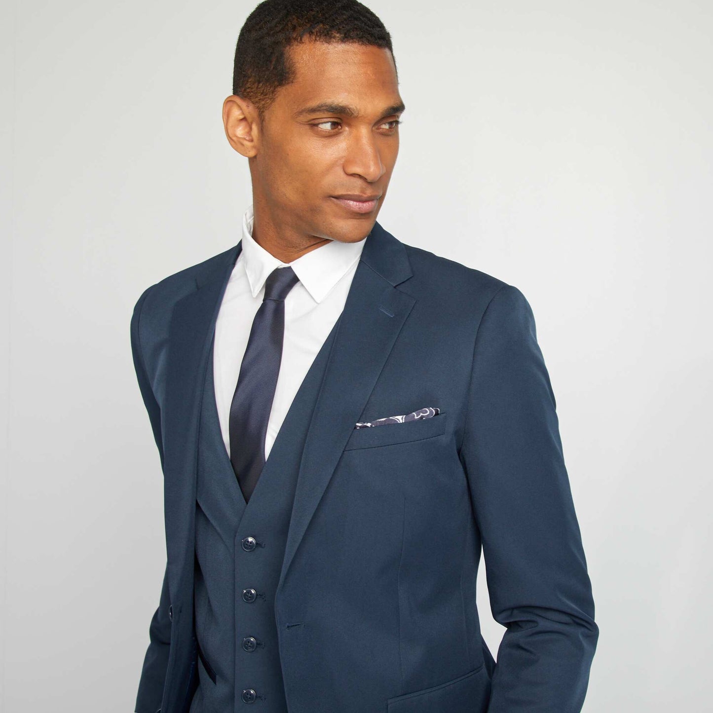 Veste de costume slim fit BLEU